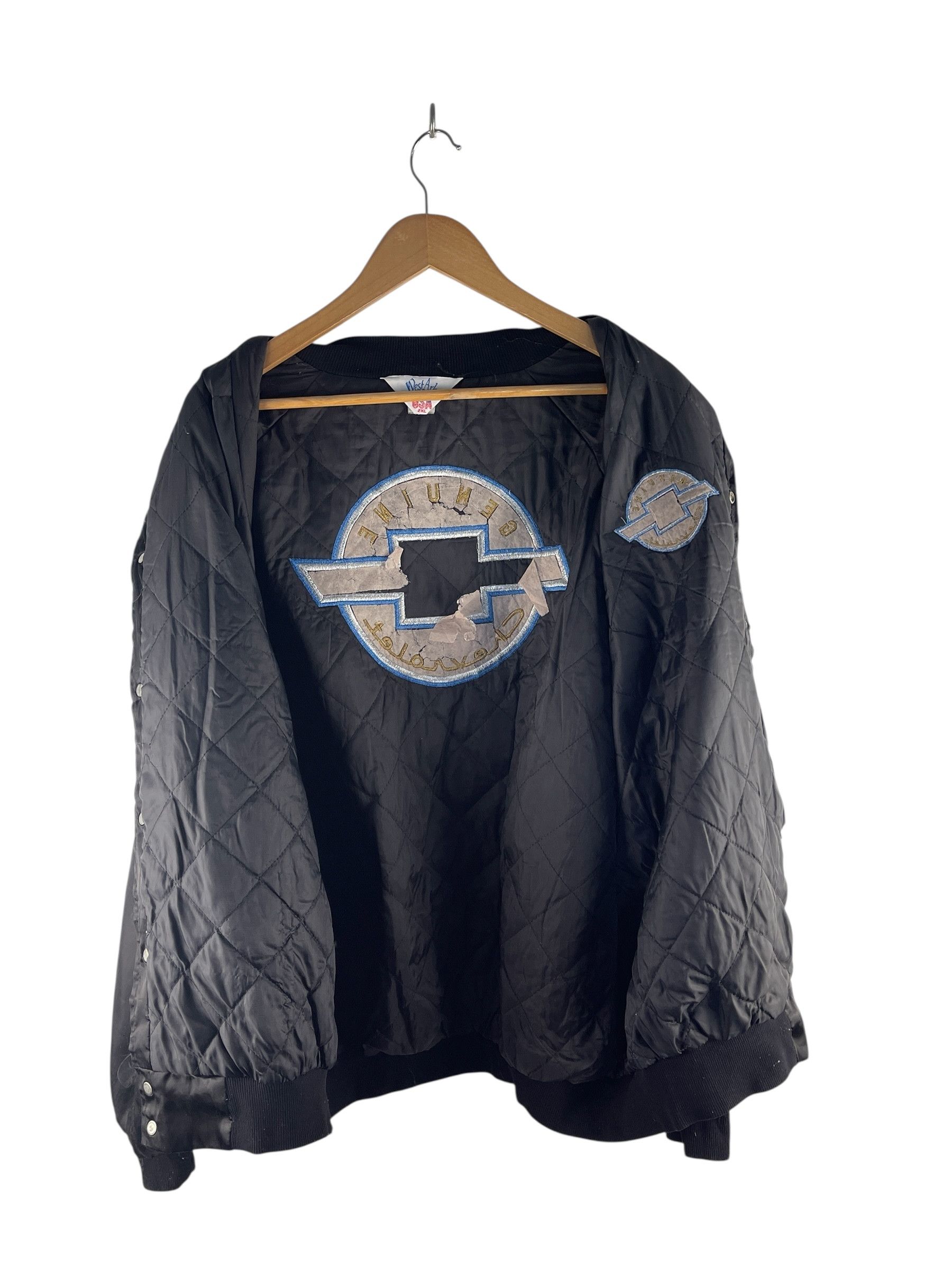 Chevrolet Vintage Genuine Chevrolet Satin Jacket Size US XXL / EU 58 / 5 - 3 Thumbnail