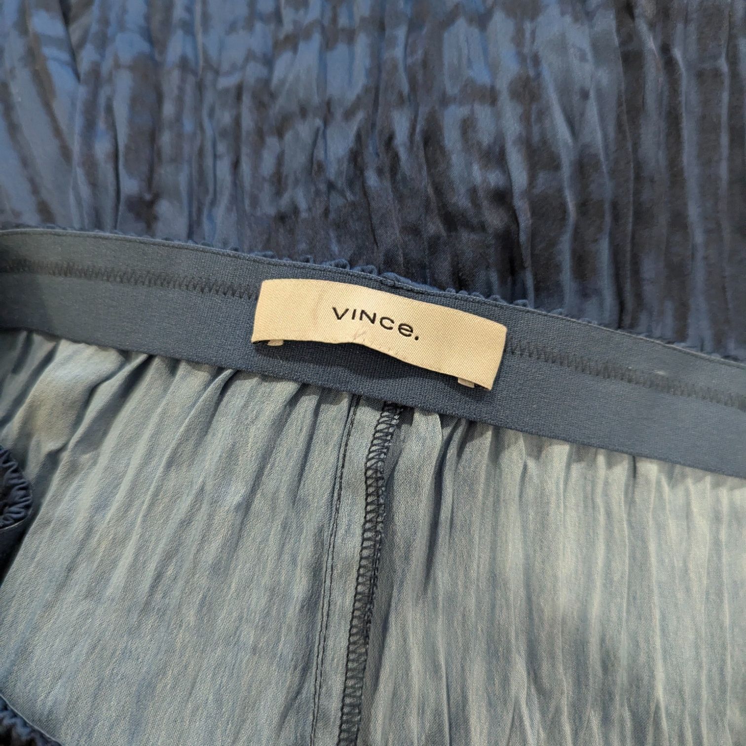 Vince Vince Crushed Coastal Blue Tie-Dye Pull-On Pants Large Size 34" / US 12 / IT 48 - 6 Thumbnail