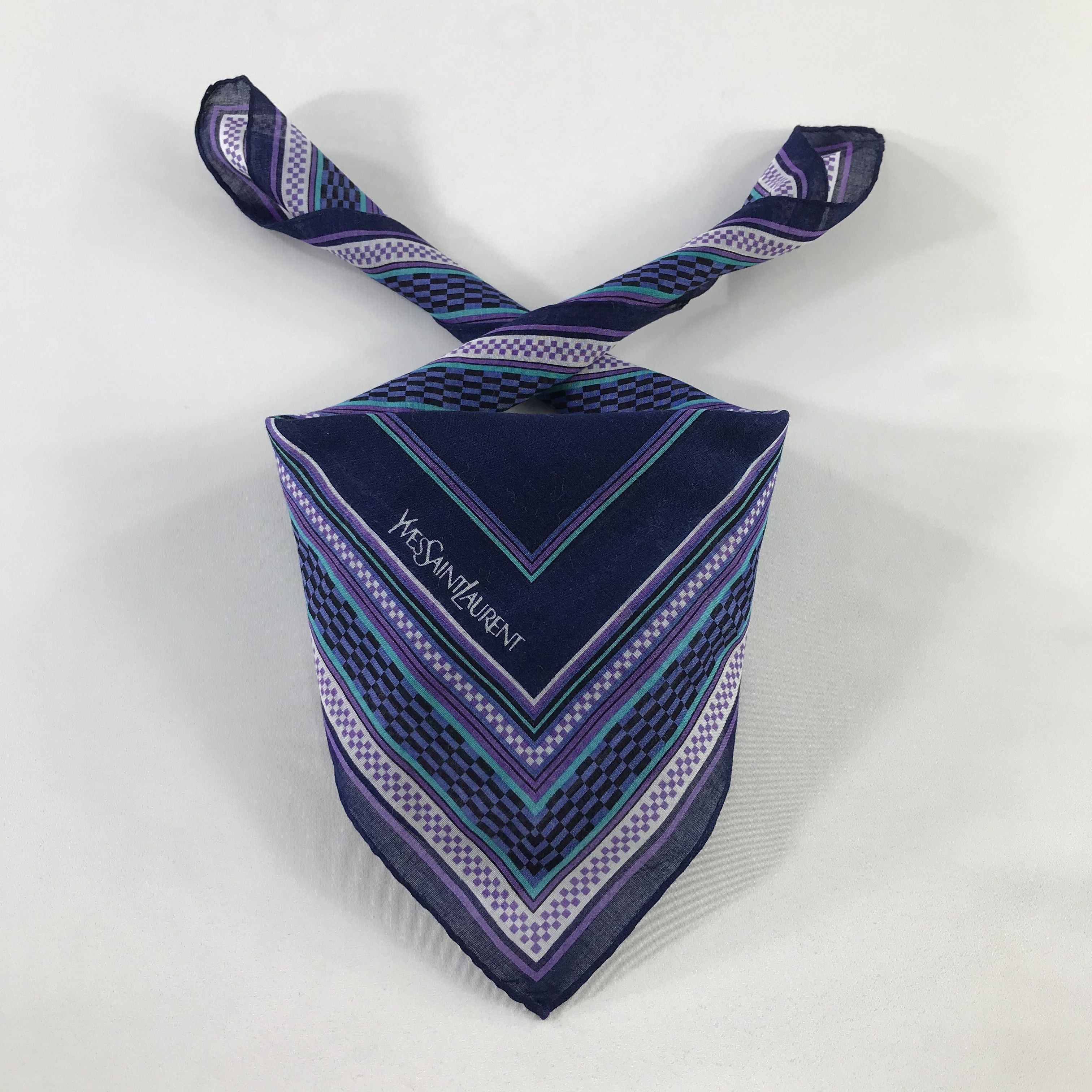 Yves Saint Laurent Bandana / Handkerchief /Neckerchief -S927