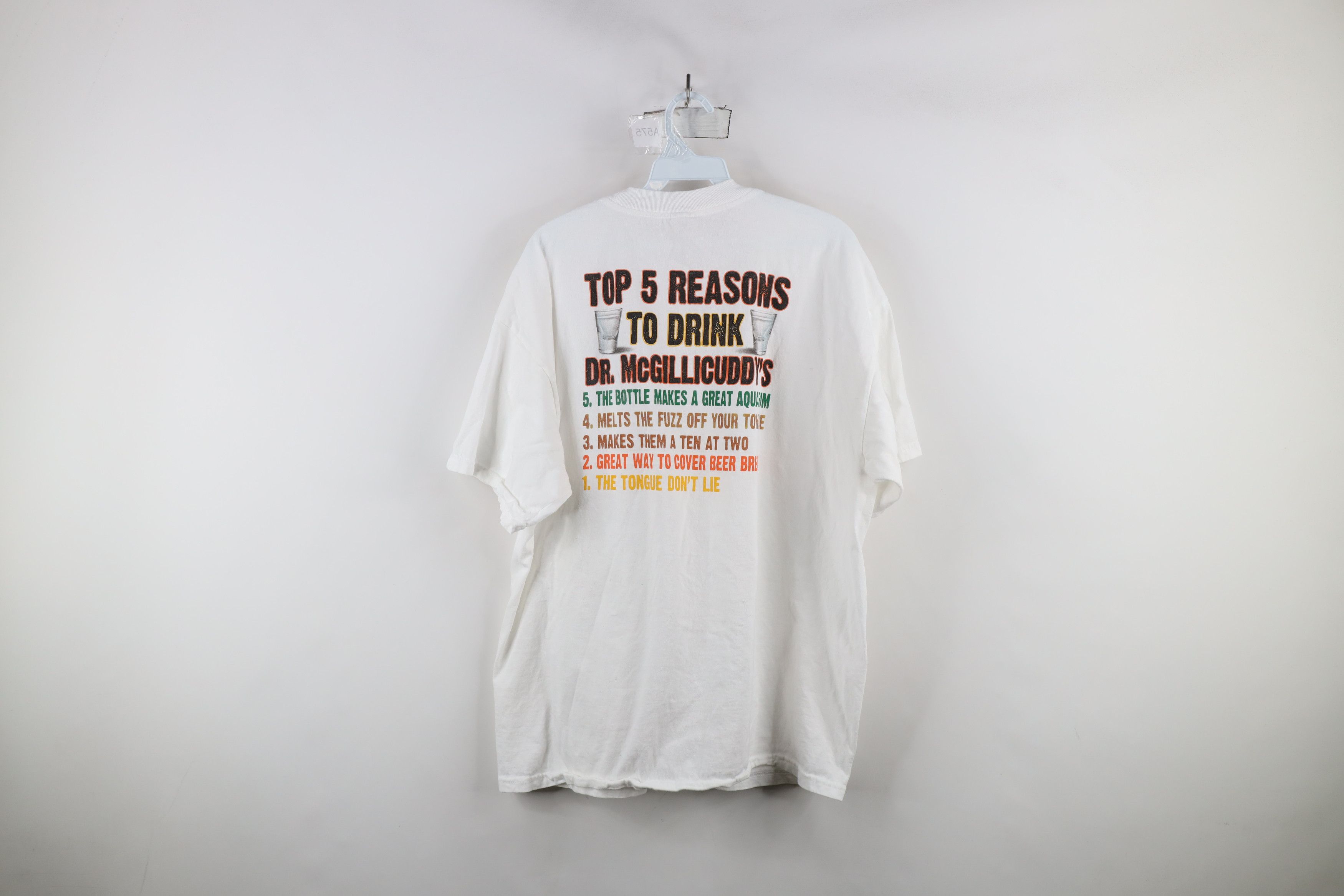 Vintage Vintage Dr McGillicuddys Liqueur Tasting Shot Ever T-Shirt Size US XL / EU 56 / 4 - 9 Thumbnail