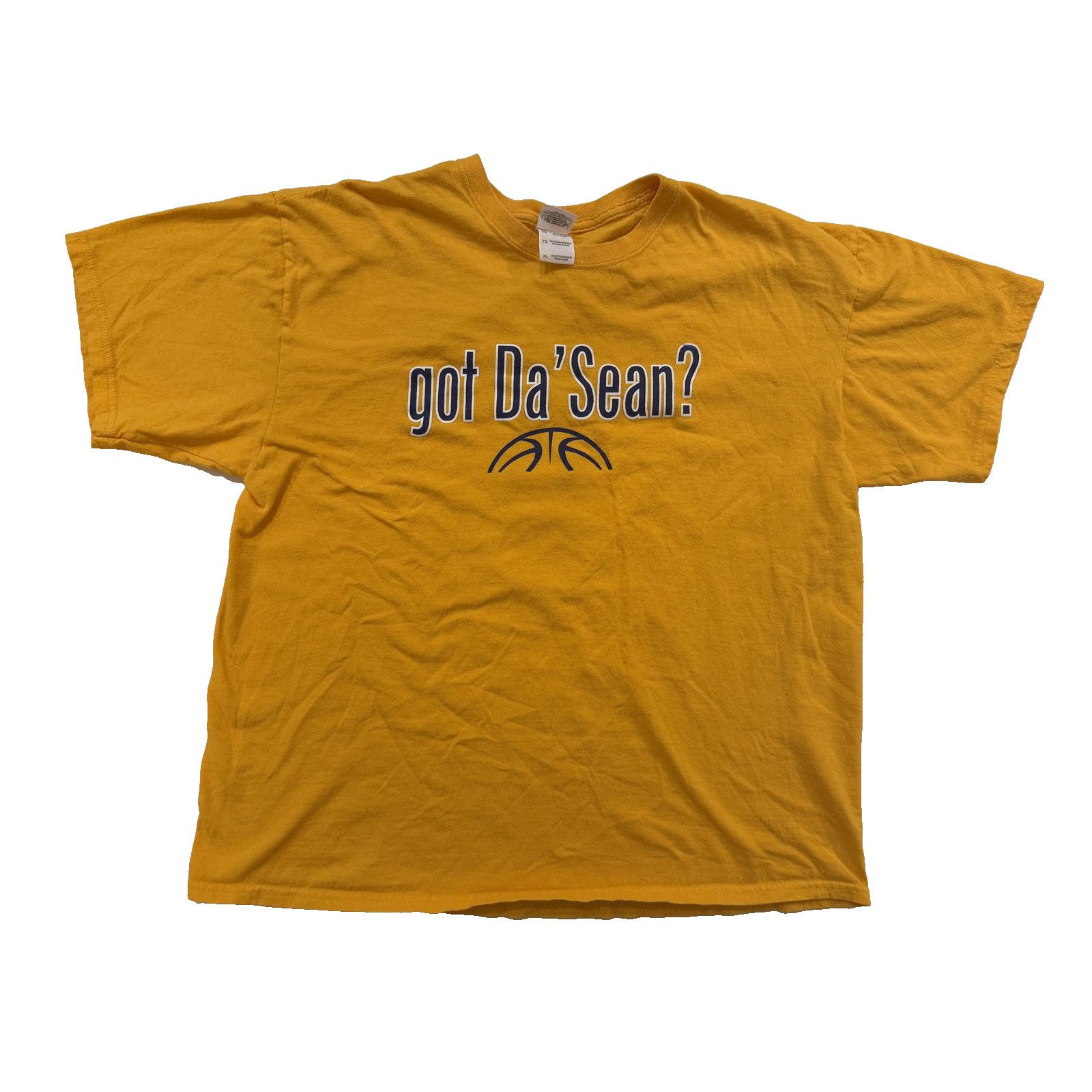 Gildan West Virginia Mountaineers XL NCAA Basketball Got Da'Sean? Size US XL / EU 56 / 4 - 1 Thumbnail