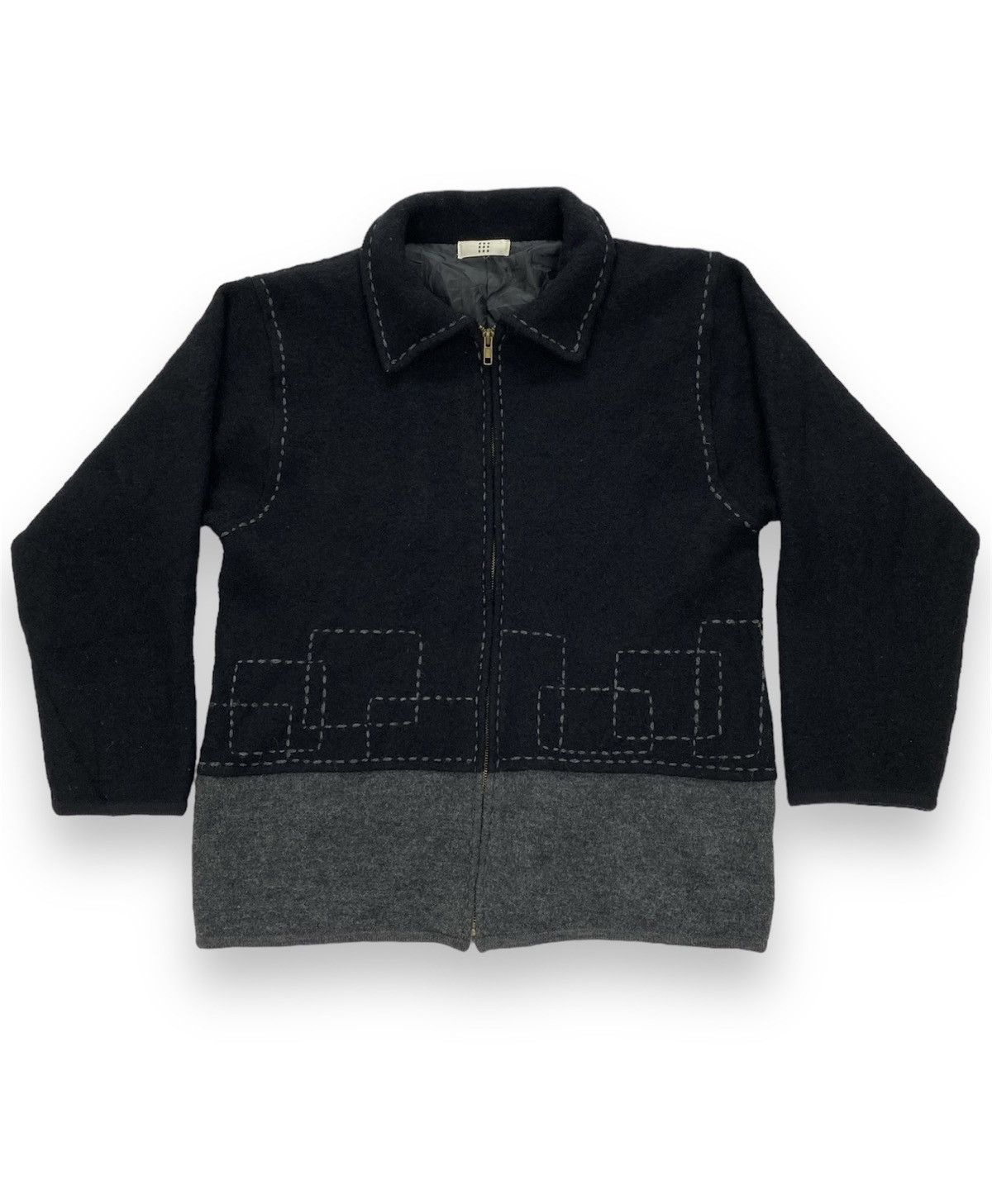 Japanese Brand Japanese Brand Sashiko Wool Jacket Size S / US 4 / IT 40 - 1 Thumbnail