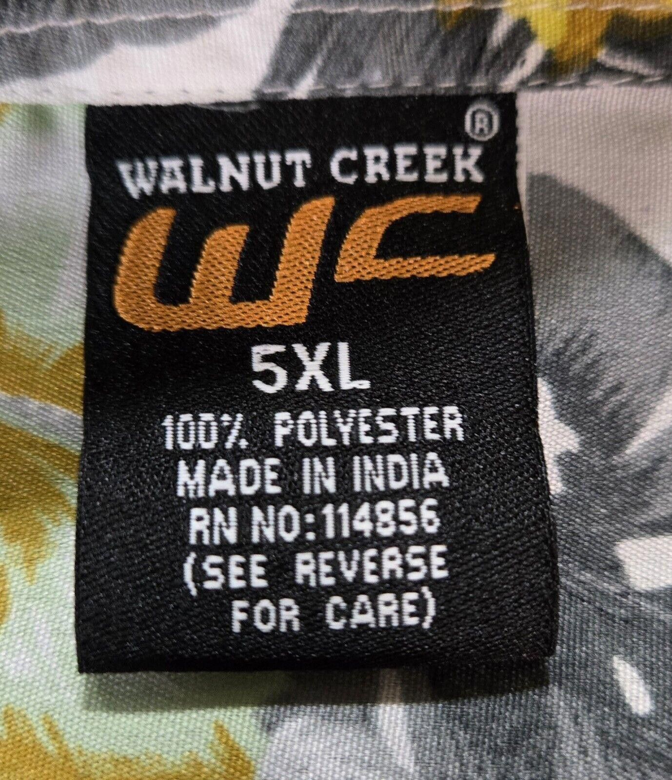 Designer Walnut Creek Hawaiian Print Shirt Size 5XL Size US XXL / EU 58 / 5 - 7 Thumbnail