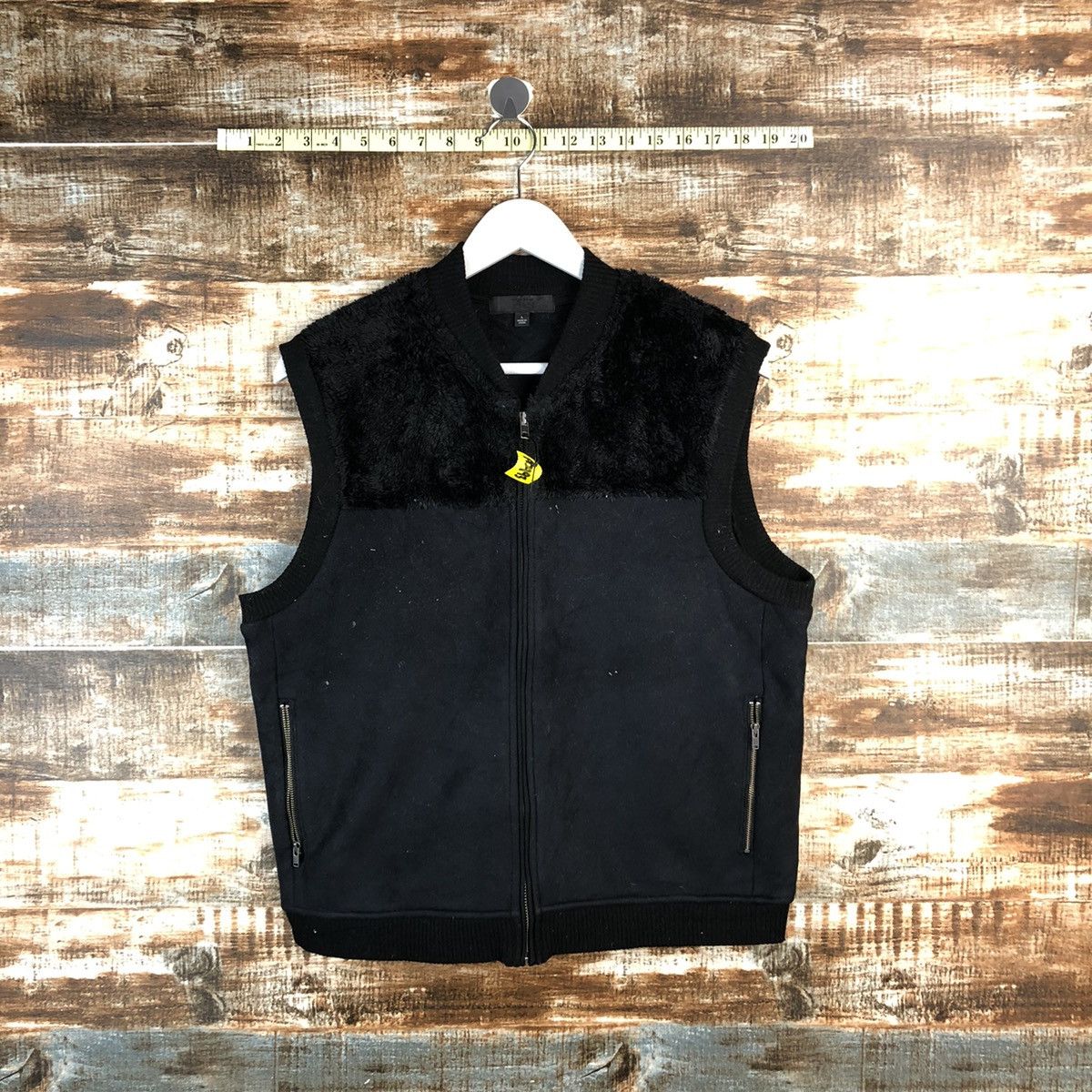 Uniqlo Uniqlo Black vintage fur japan Vest #A2193 Size US M / EU 48-50 / 2 - 1 Thumbnail