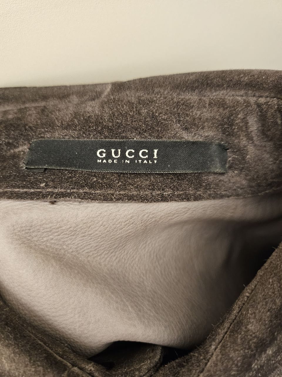 Gucci Suede Leather Shirt Size US S / EU 44-46 / 1 - 3 Thumbnail