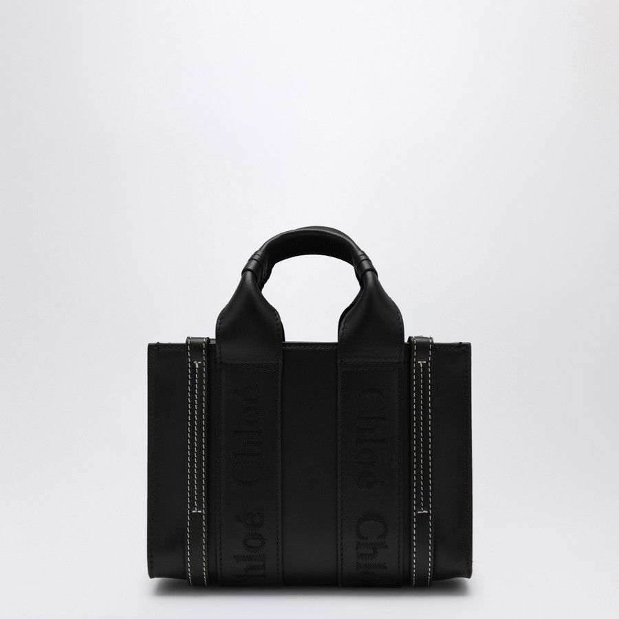 Chloe o1d2blof0824 Size : OS / Mini Leather Bag in Black Size ONE SIZE - 3 Thumbnail
