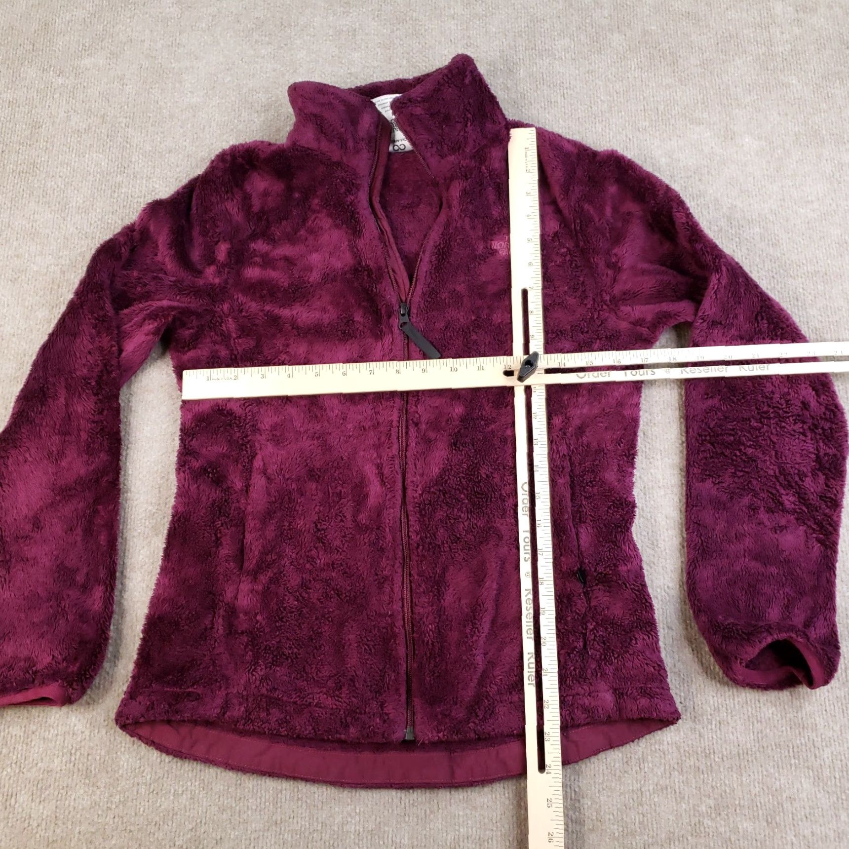 The North Face The North Face Osito Jacket Womens Small Purple Fleece Full Zip Outdoor Size S / US 4 / IT 40 - 2 Thumbnail