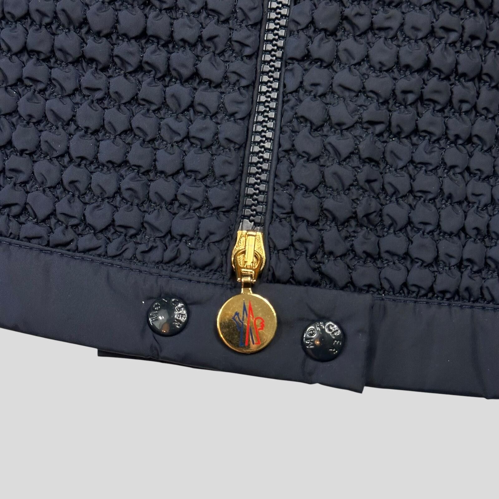 Moncler Moncler Marguerite 3D Bubble Wrap Quilted Biker Jacket - 1 Size S / US 4 / IT 40 - 4 Thumbnail