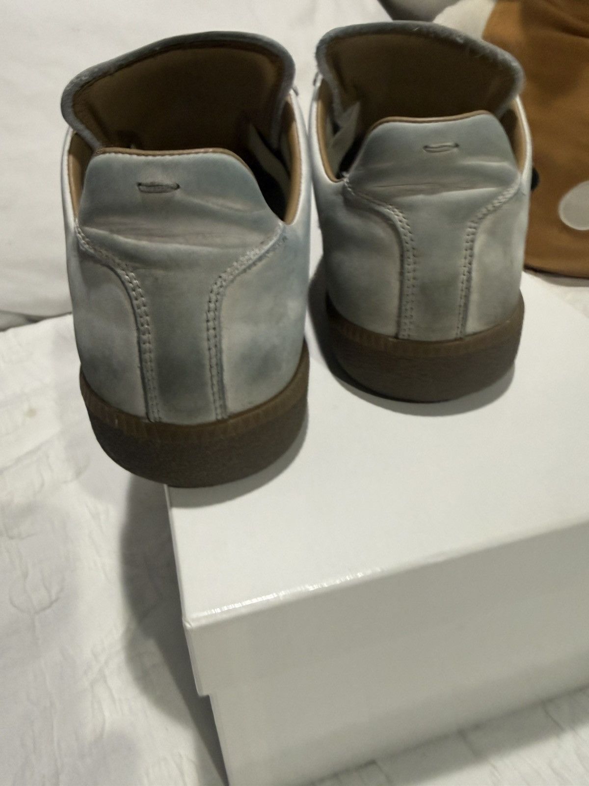 Maison Margiela Maison Margiela Paint Splatter White Size US 10.5 / EU 43-44 - 4 Thumbnail