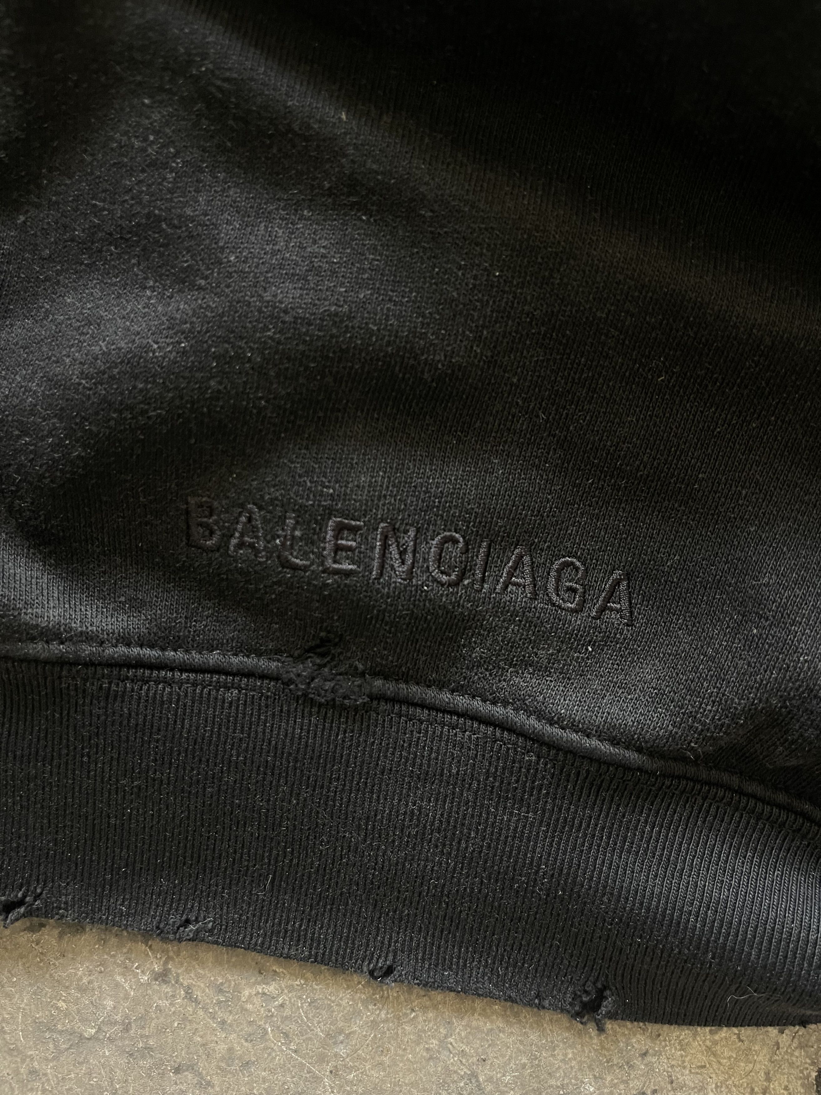 Balenciaga RAMMSTEIN HOODIE Size US XXS / EU 40 - 5 Thumbnail