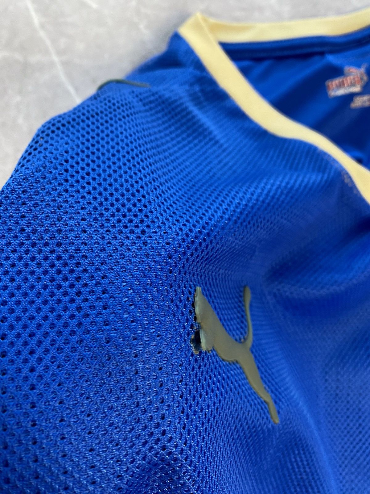 Puma × Vintage Puma Italy National Team 2007-09 Home Shirt Soccer Jersey Size US M / EU 48-50 / 2 - 9 Thumbnail