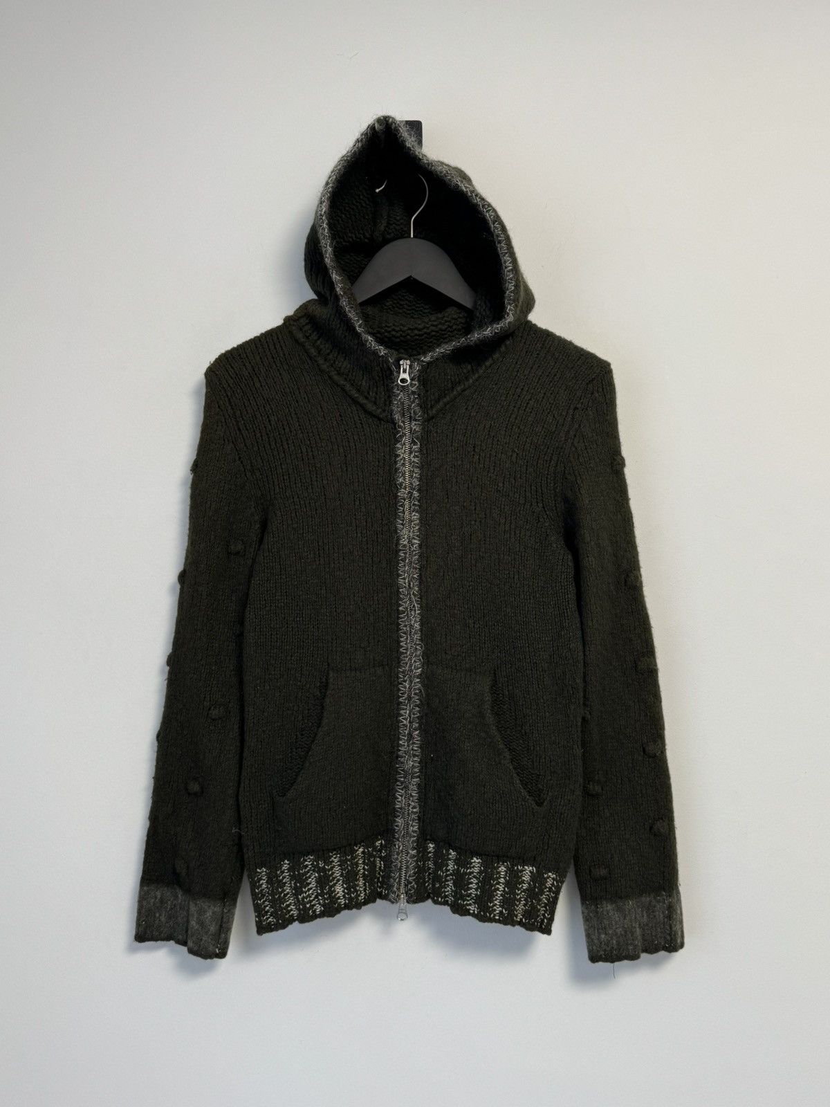 Vintage C.p Company Vintage Zip Hoodie Sweater Knitted Size M / US 6-8 / IT 42-44 - 1 Thumbnail