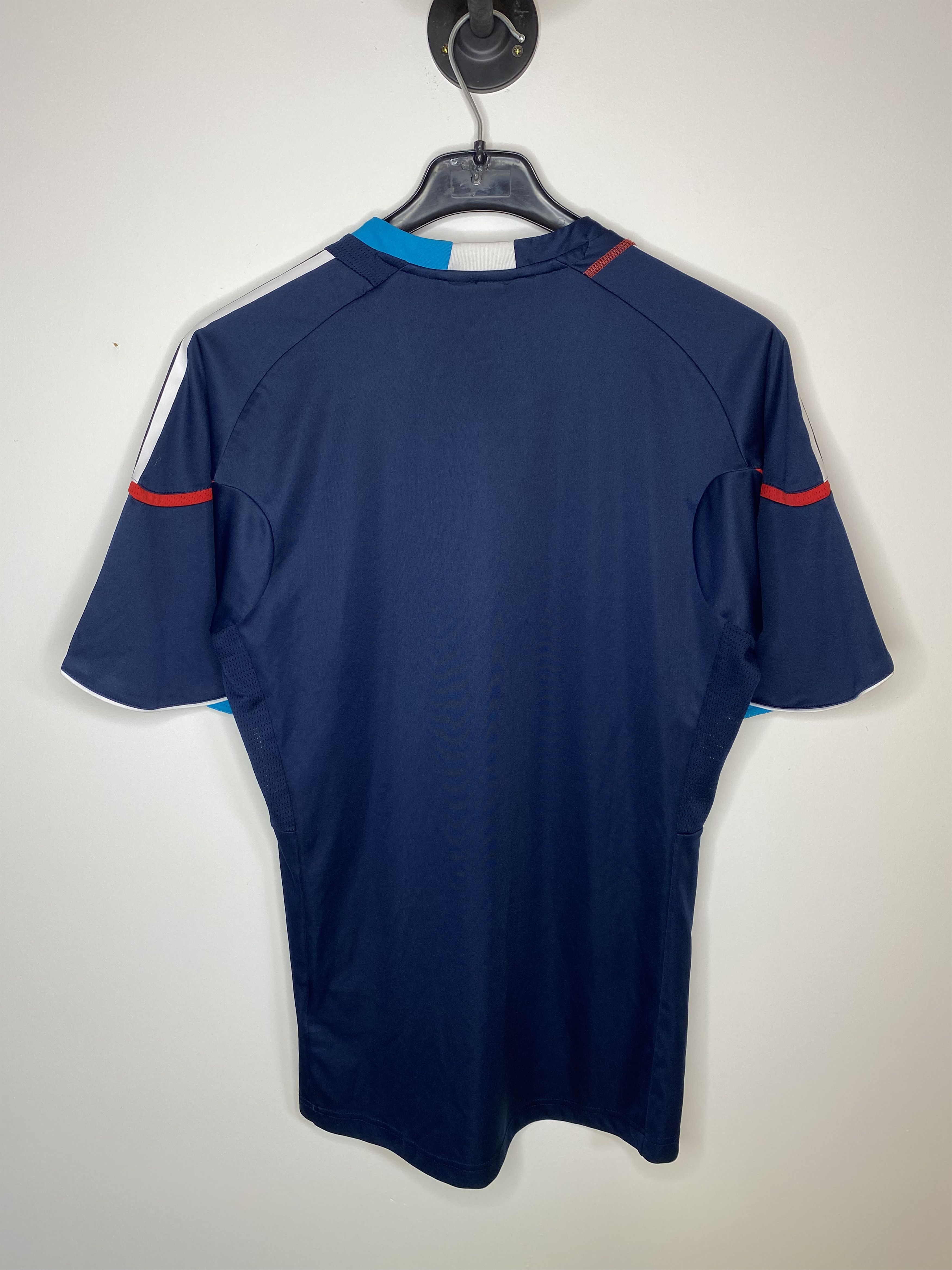 Adidas OLYMPIQUE LYONNAIS 2010 TRAINING FOOTBALL SHIRT SOCCER Size US M / EU 48-50 / 2 - 2 Thumbnail