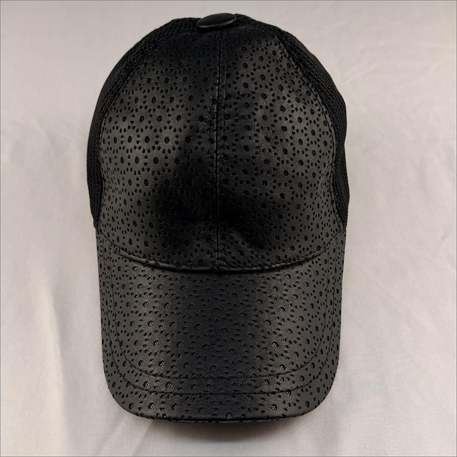Other NEW Black Mashed Baseball Cap - Premium Hat 094 Size ONE SIZE - 2 Thumbnail