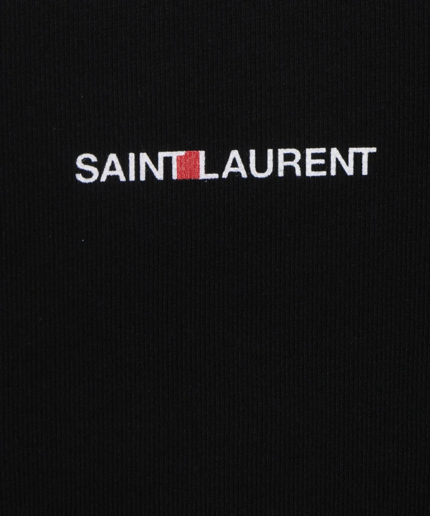 Saint Laurent Paris ob1o1e1124 Organic Cotton Sweatshirt in Black Size XS / US 0-2 / IT 36-38 - 3 Thumbnail