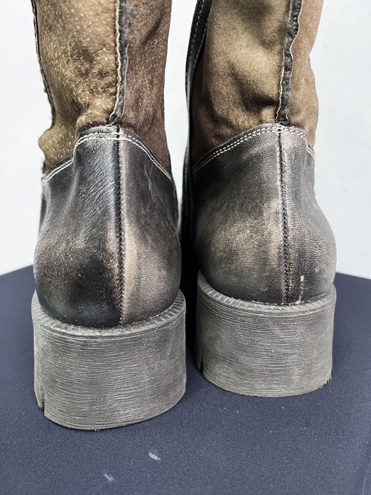 Guidi Leather guidi style leather Boots High platform gothic Size US 8 / EU 41 - 10 Thumbnail