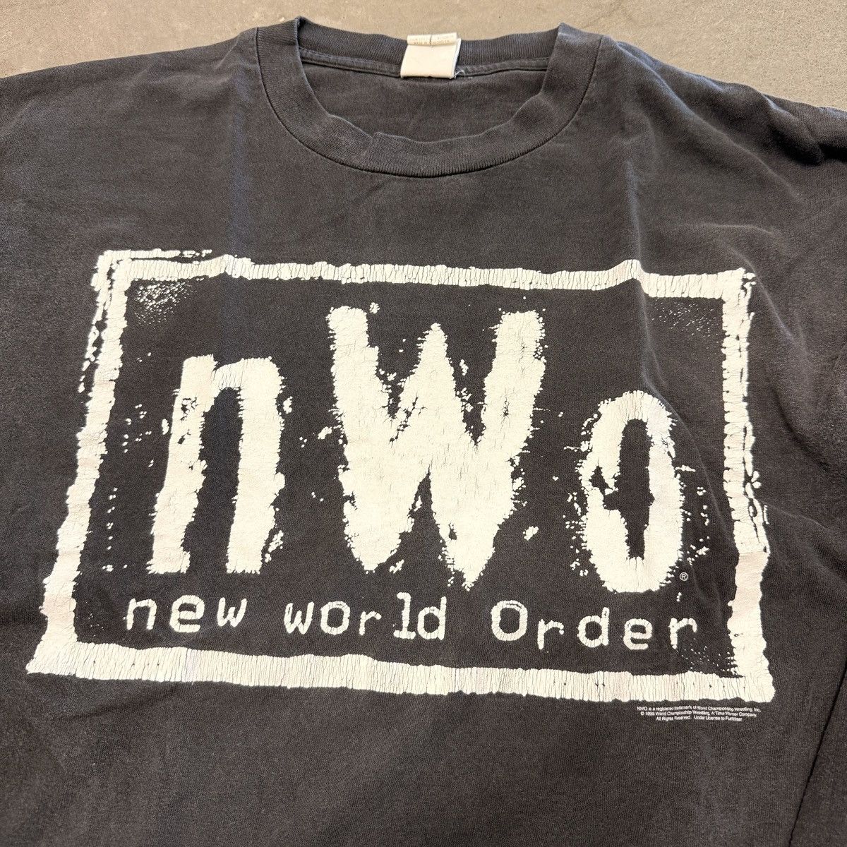 Vintage Vintage 1998 WWE/WCW NWO 4 Life Long Sleeve Size US XL / EU 56 / 4 - 3 Thumbnail