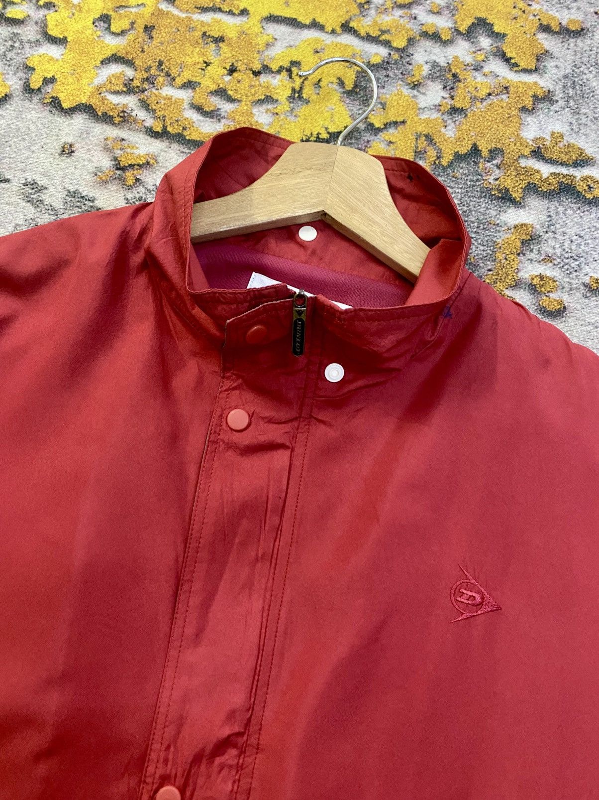 Dunlop × Vintage Vintage Dunlop Windbreaker Jacket Size US L / EU 52-54 / 3 - 7 Thumbnail