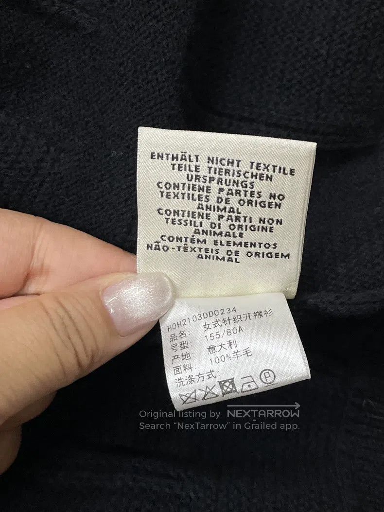 Hermes Hermes Black Faux Fur Cashmere Overcoat Size XXS / US 00 / IT 34 - 7 Thumbnail