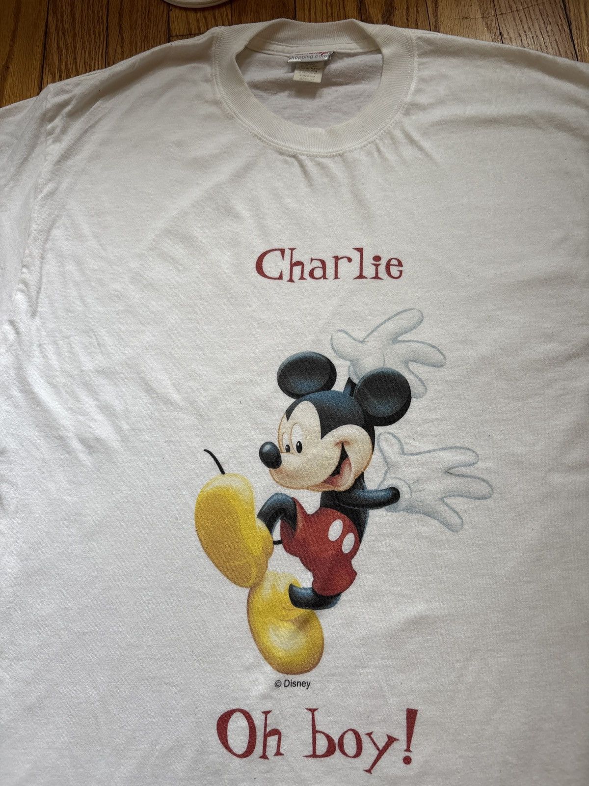 Disney × Vintage Disney Mickey Mouse Charlie Shirt Size US M / EU 48-50 / 2 - 2 Thumbnail