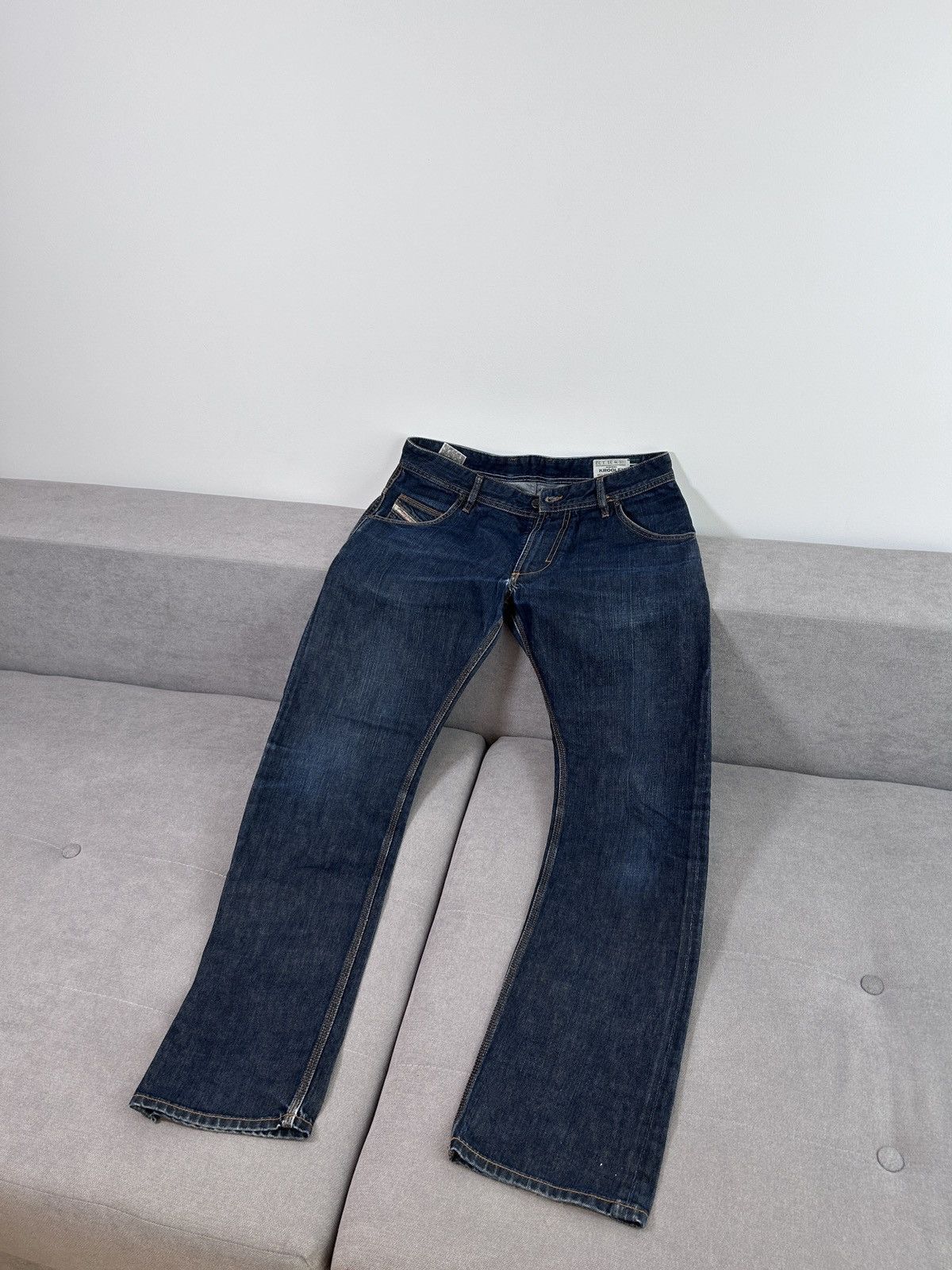 Other Vintage Diesel y2k denim jeans Size US 31 - 1 Thumbnail