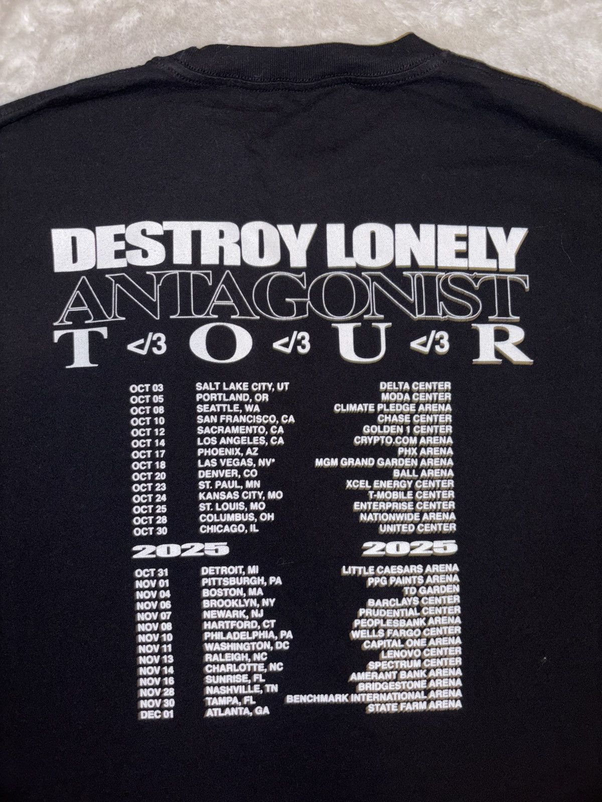 Destroy Lonely Rare Destroy Lonely Antagonist Tour Longsleeve Size US L / EU 52-54 / 3 - 5 Thumbnail