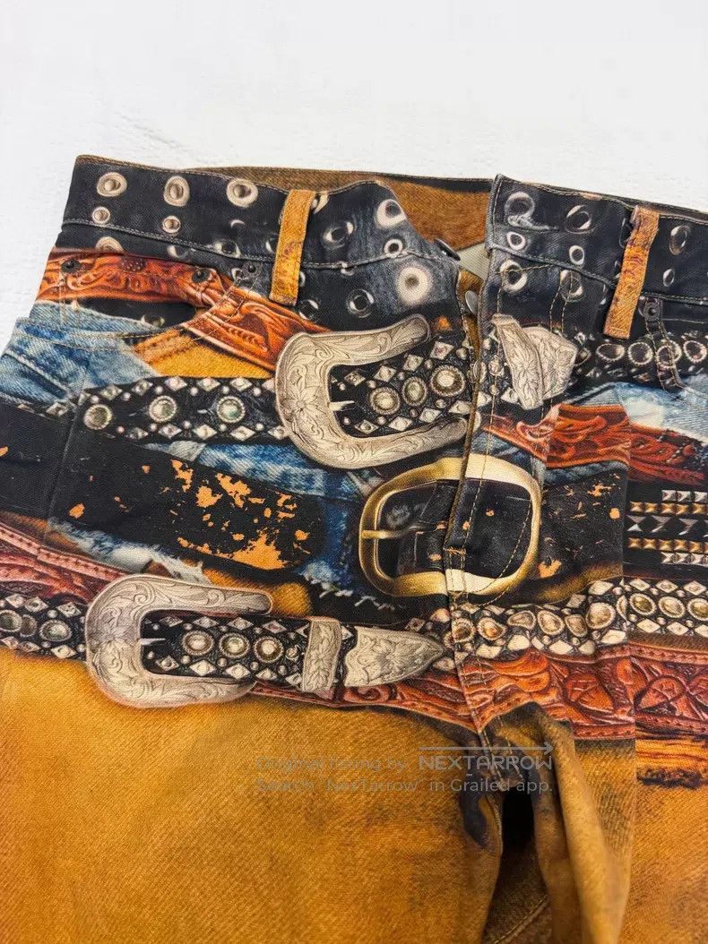 Acne Studios Acne Studios 3D Printed Jeans Size US 32 / EU 48 - 2 Thumbnail
