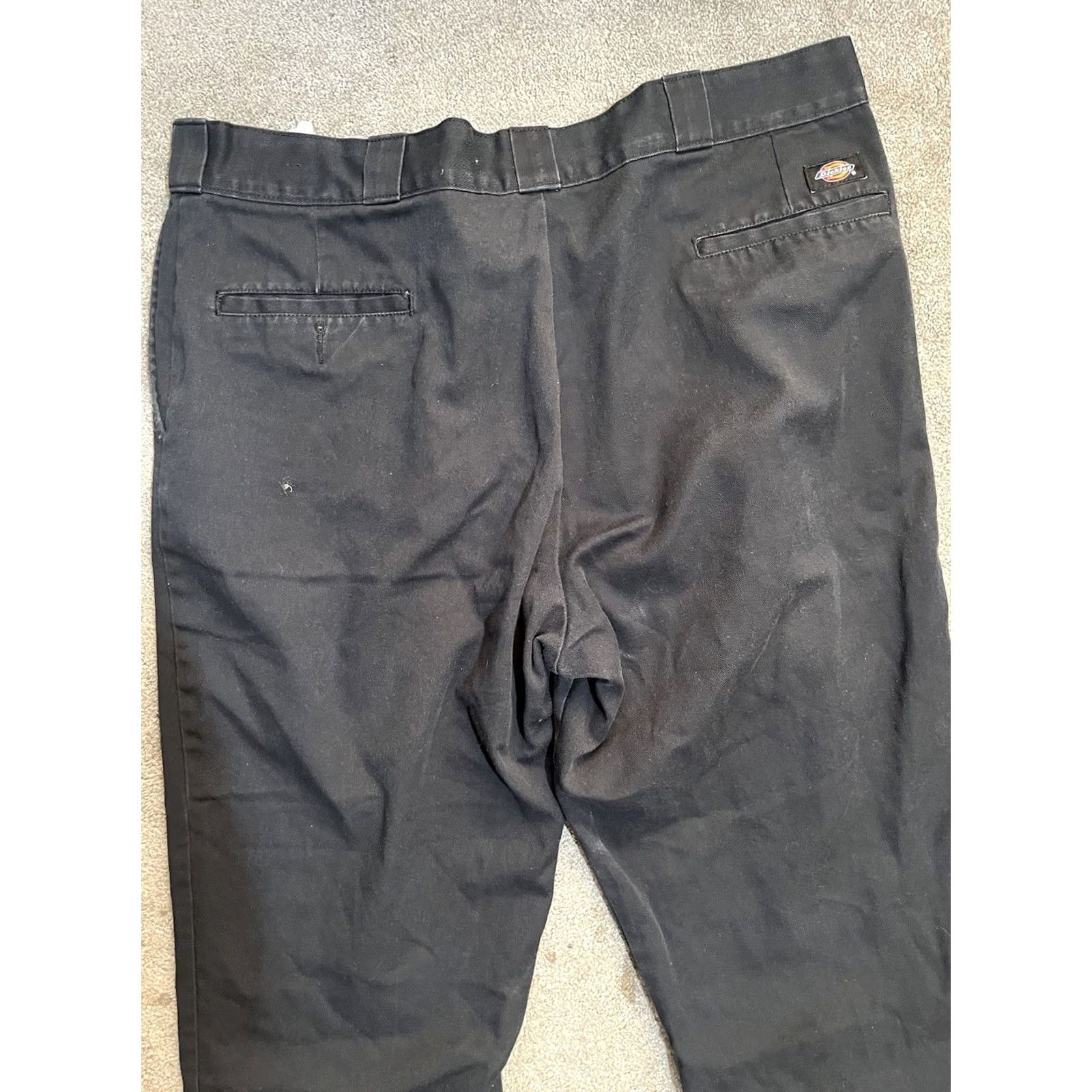 Dickies Dickies 874 Original Fit Black Pants Men's Work Pants Flex 44x30 Solid Dickies 874 Pants Men Black 44x30 Casual Workwear Size US 44 / EU 60 - 2 Thumbnail