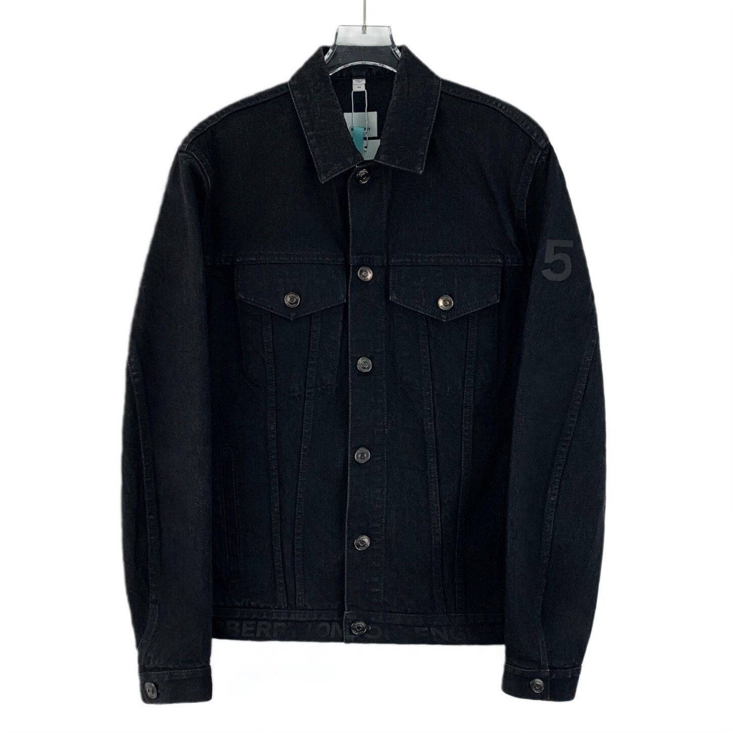 Burberry Burberry Retro Embroidered Black Jacket M Women Size M / US 6-8 / IT 42-44 - 1 Thumbnail