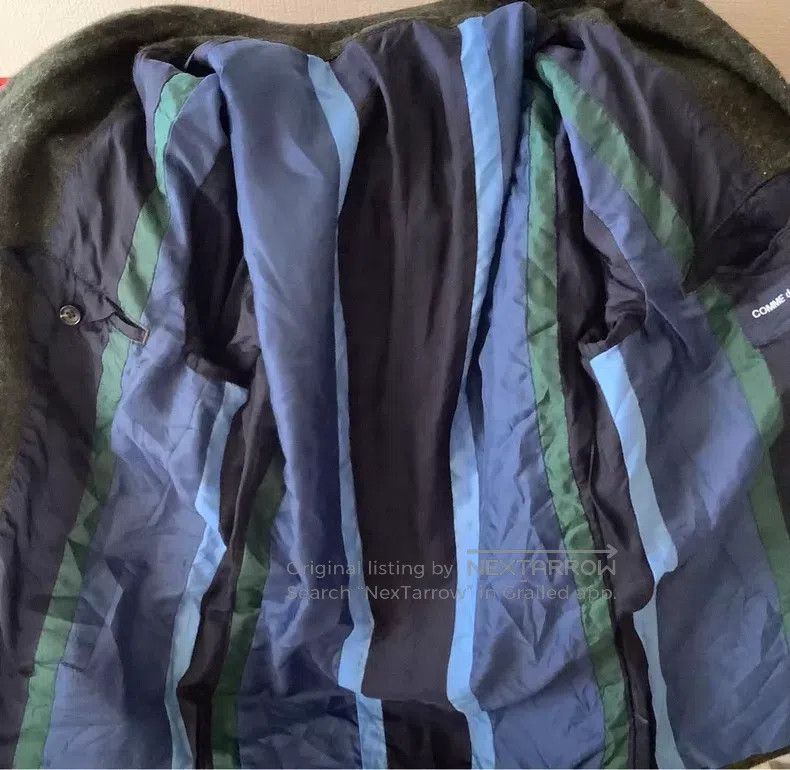 Comme des Garcons Comme Des Garcons Rippled Four Pocket Jacket Size US XS / EU 42 / 0 - 9 Thumbnail