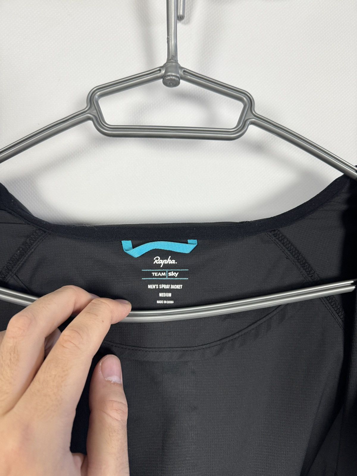 Rapha Rapha Team Sky Spray Cycling Jacket Lightweight Windbreaker Size US M / EU 48-50 / 2 - 11 Thumbnail