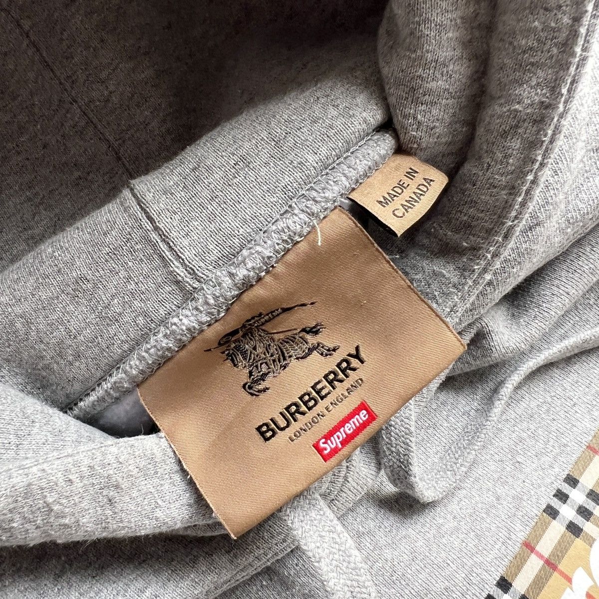 Burberry × Supreme Supreme x Burberry Box Logo Size US L / EU 52-54 / 3 - 3 Thumbnail