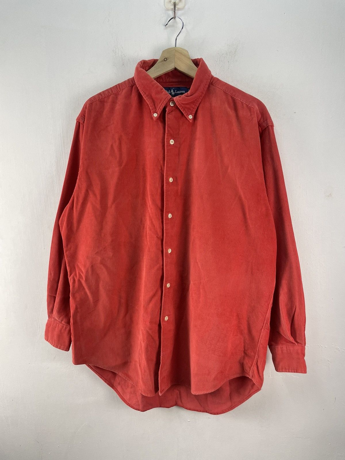 Polo Ralph Lauren Vintage Ralph Lauren Button Up Corduroy Shirt Long Sleeve Size US L / EU 52-54 / 3 - 2 Thumbnail