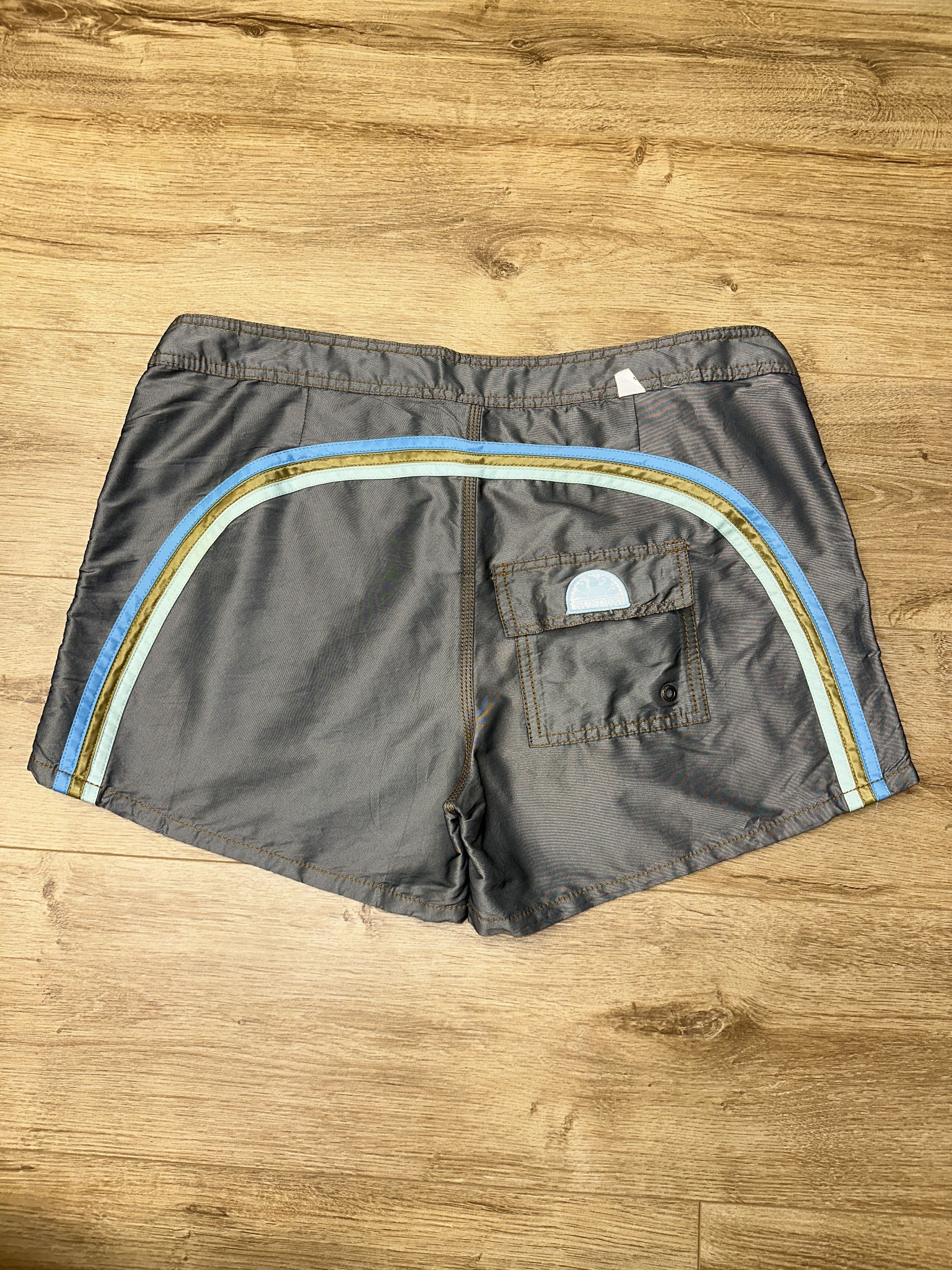 Sundek Metallic Sundek Classic Nylon Swim Shorts Mesh Lined Size 36 Size US 36 / EU 52 - 1 Thumbnail
