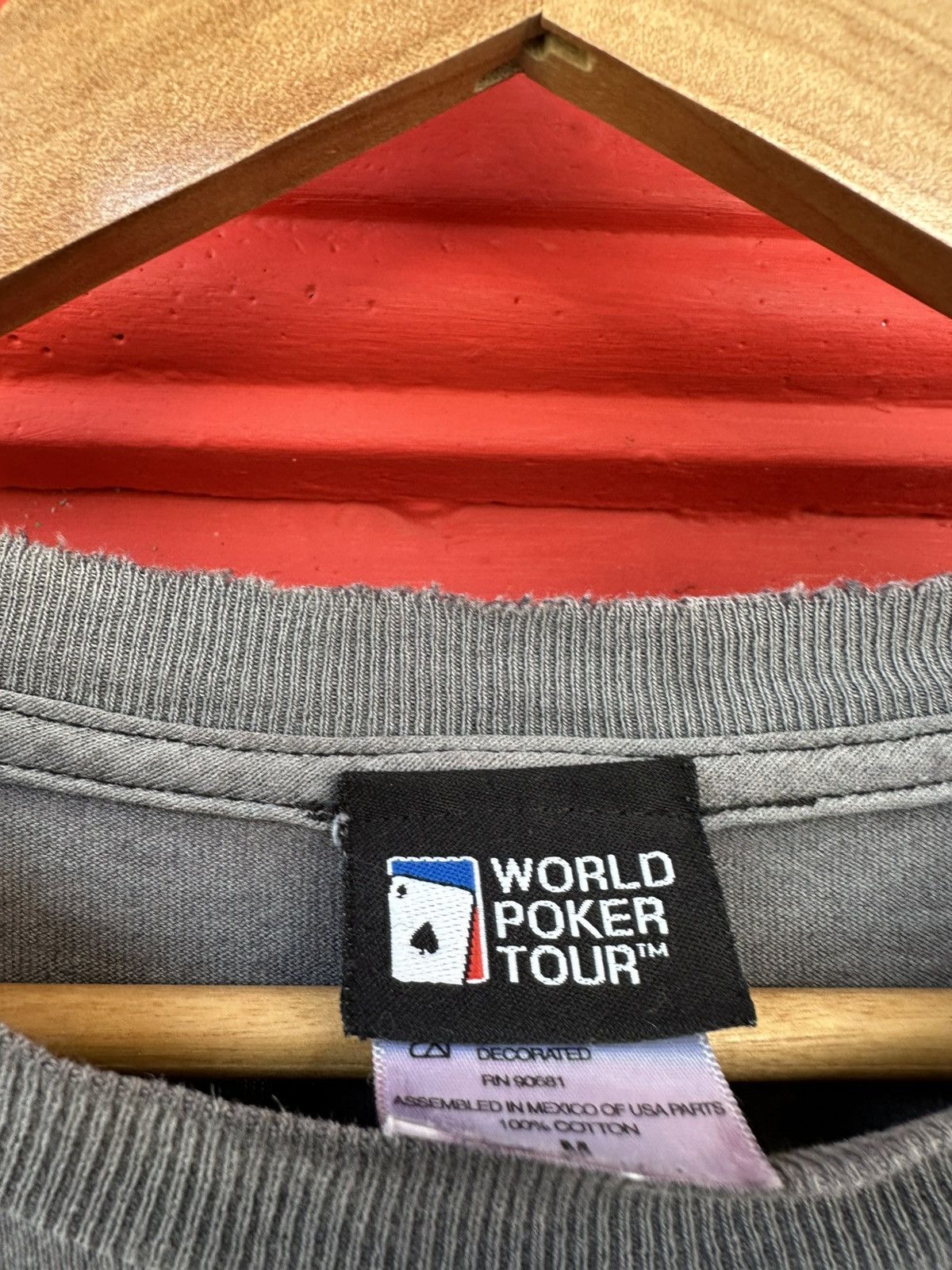 Vintage FADED Vintage World Poker Tour “I’m All In” Tee Size US M / EU 48-50 / 2 - 4 Thumbnail