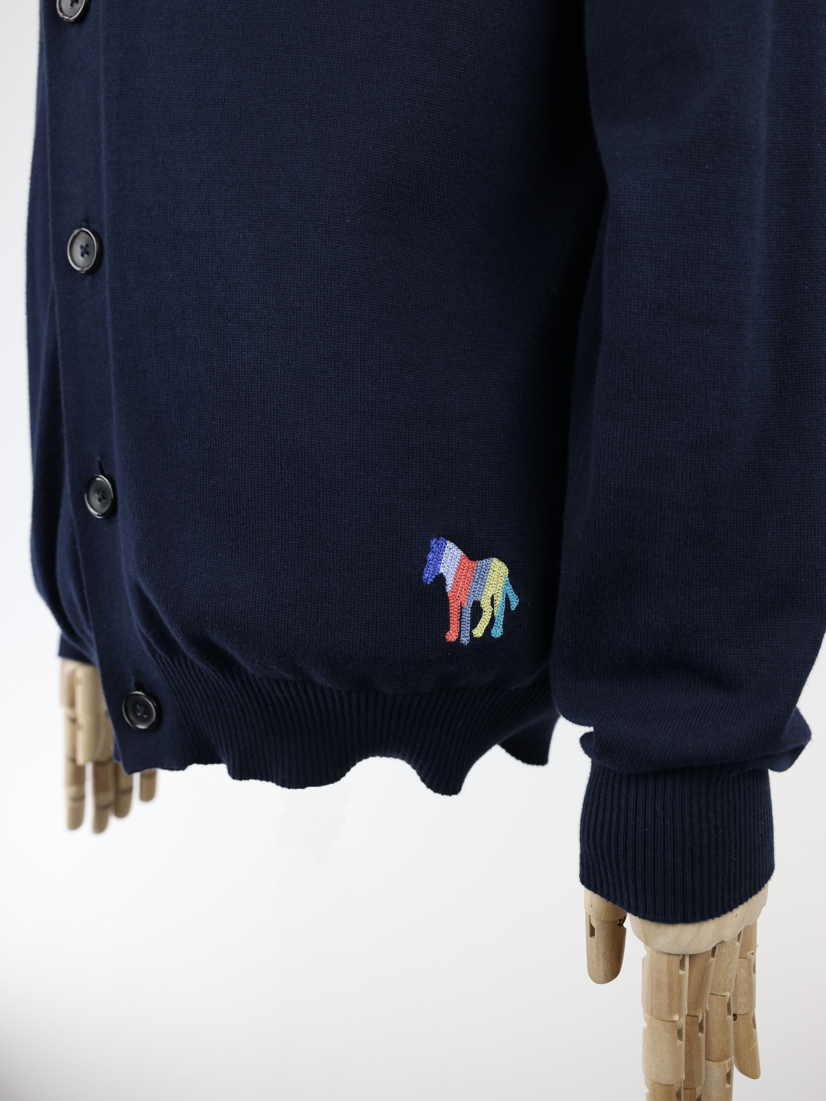 Paul Smith PAUL SMITH Cotton cardigan Size US M / EU 48-50 / 2 - 2 Thumbnail
