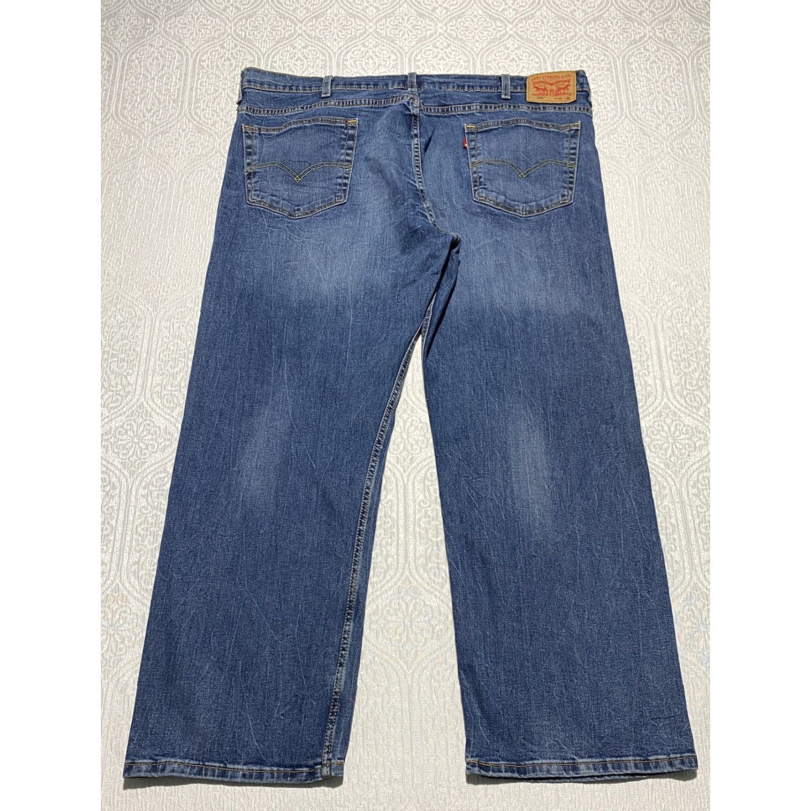 Levi's VINTAGE Levi's 569 Jeans Mens 44x30 Blue Comfort Fit Denim Pants Medium Wash Size US 44 / EU 60 - 2 Thumbnail