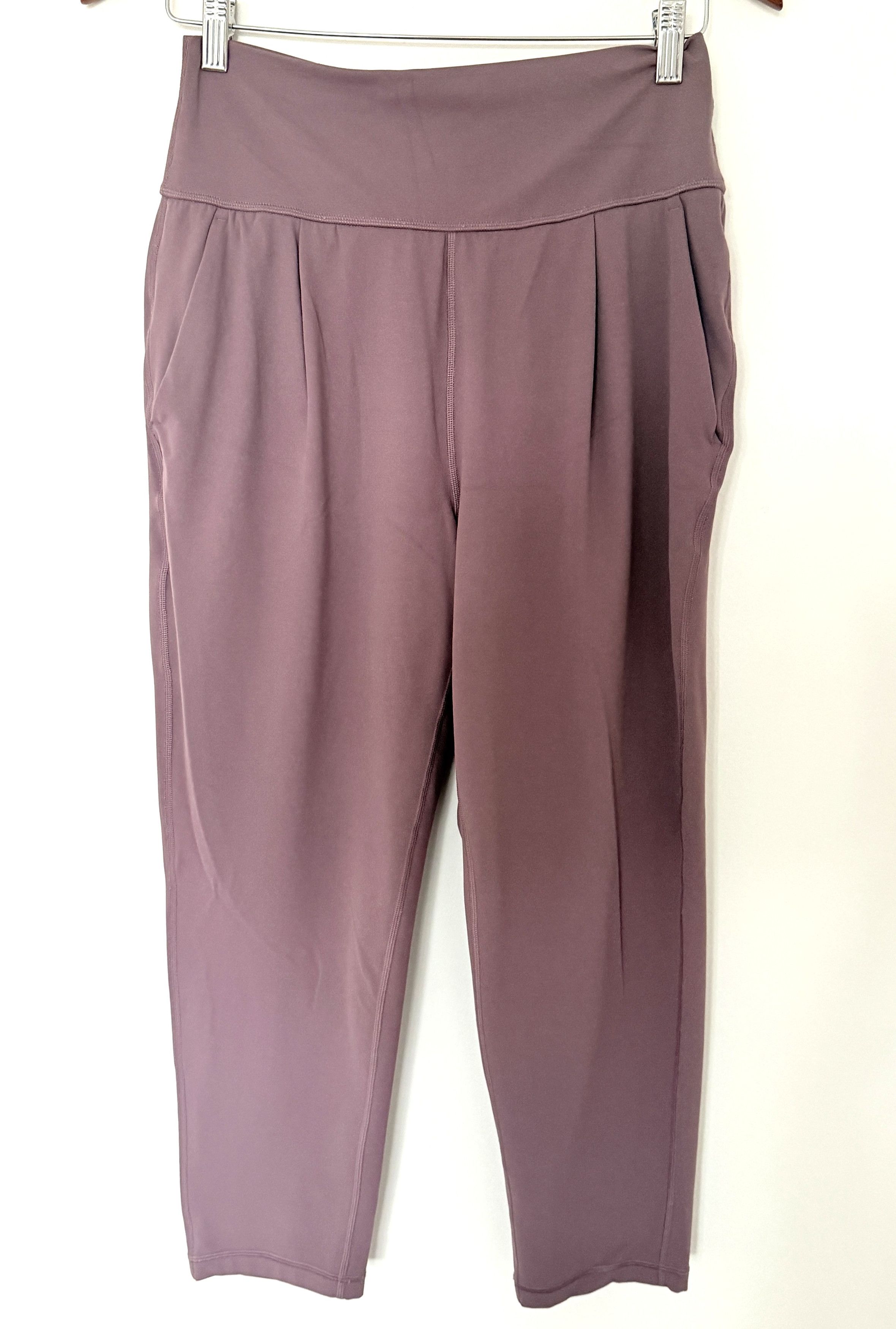 Athleta Athleta Elation Damask Mauve Jogger Soft Powervita Tapered Size 28" / US 6 / IT 42 - 4 Thumbnail