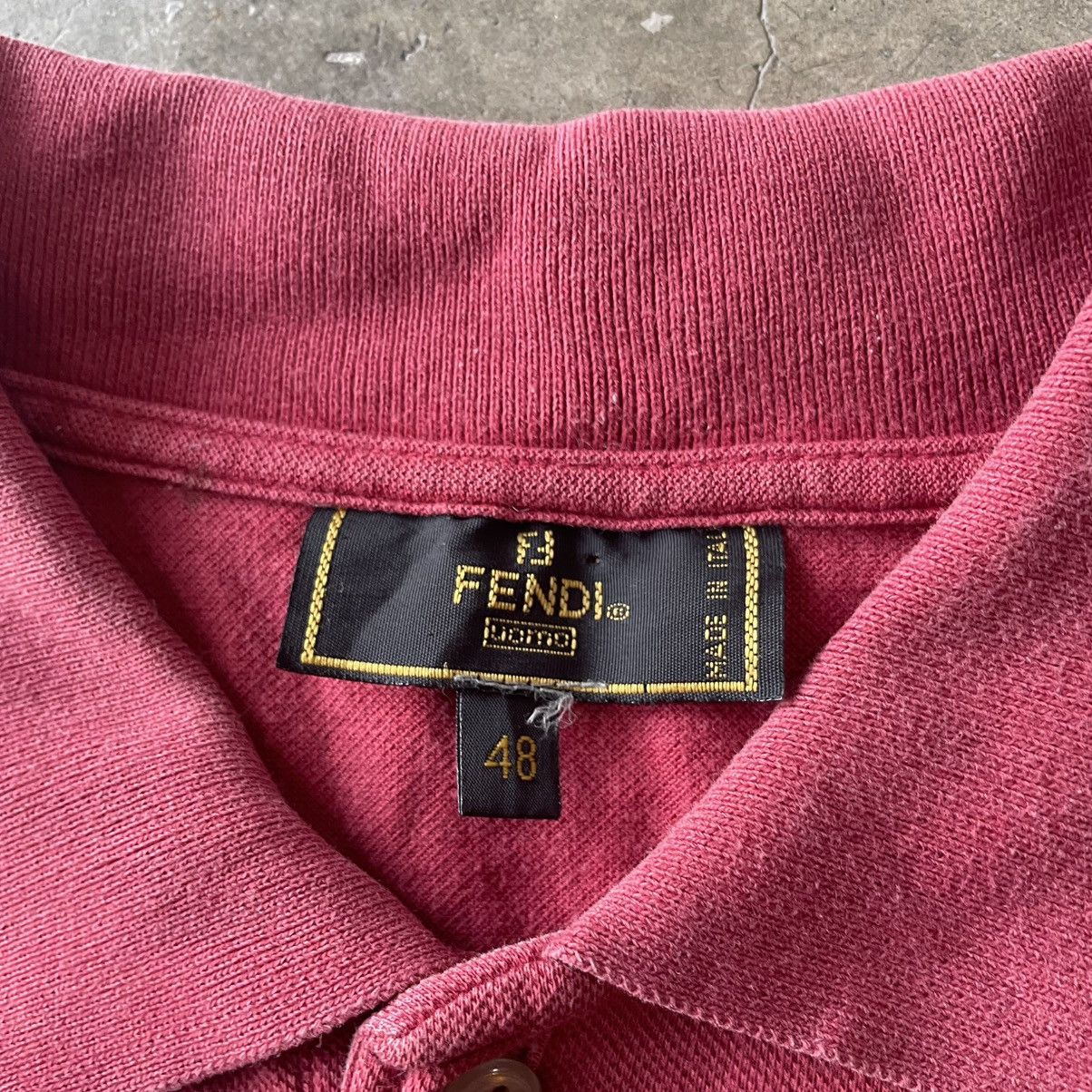 Fendi Fendi Longsleeve Polo Shirt Size US L / EU 52-54 / 3 - 5 Thumbnail