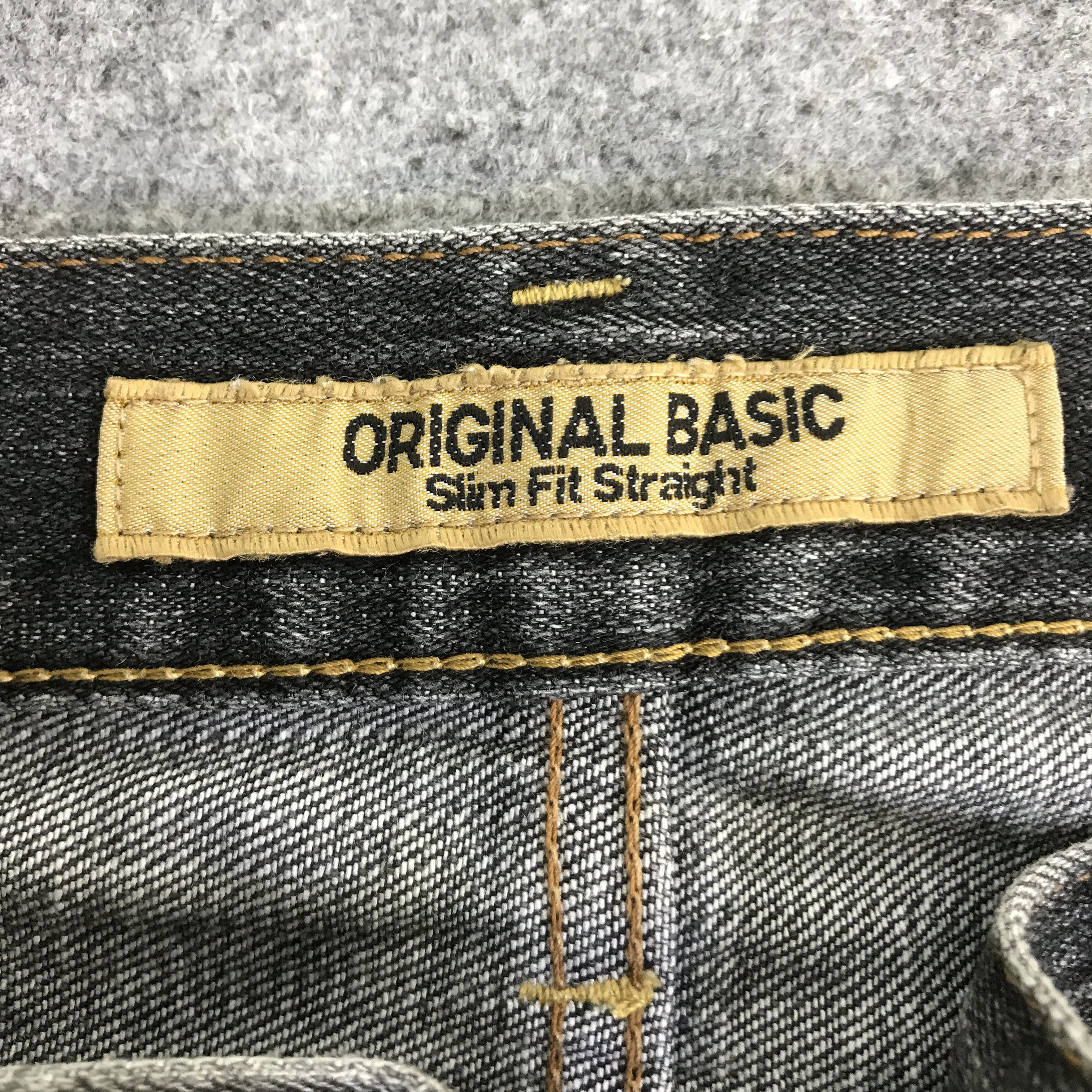 Japanese Brand Japanese Brand Uniqlo Black faded Denim jeans pants K74B13 Size US 30 / EU 46 - 13 Thumbnail
