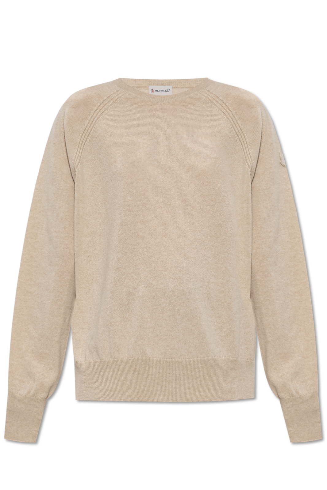 MONCLER Women's Beige Cashmere Sweater New