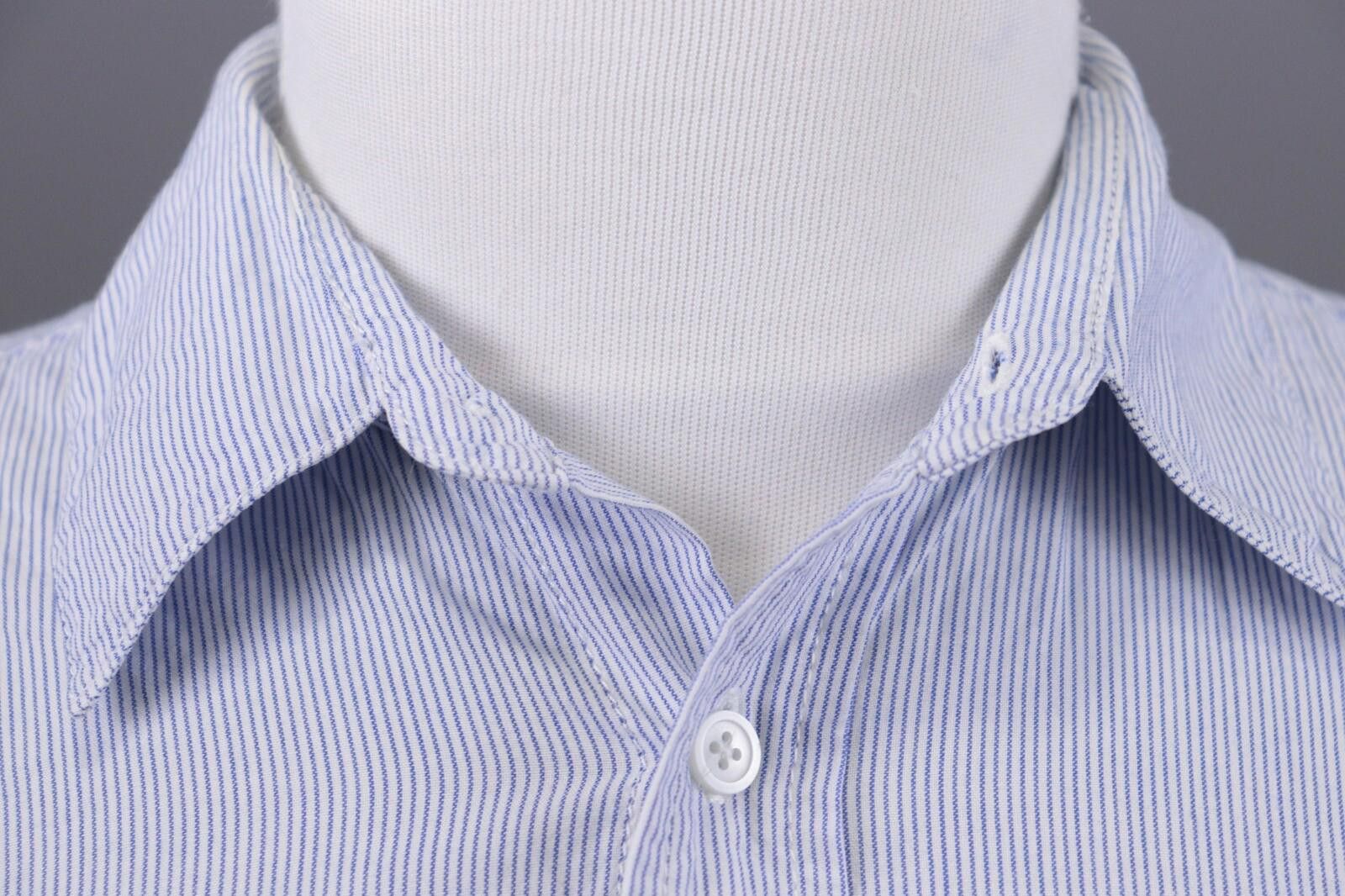 Eton Eton Slim Blue Luxury Button Down Shirt Size 44 / 17 1/2 Size US M / EU 48-50 / 2 - 5 Thumbnail