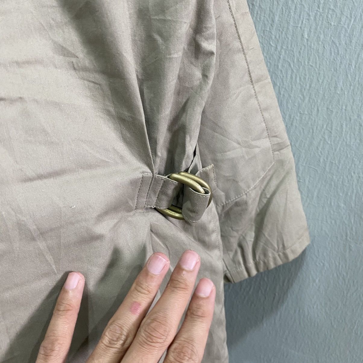 Burberry Vintage Burberry Corduroy Collar Hunting Canvas Field Jacket Size US L / EU 52-54 / 3 - 21 Thumbnail