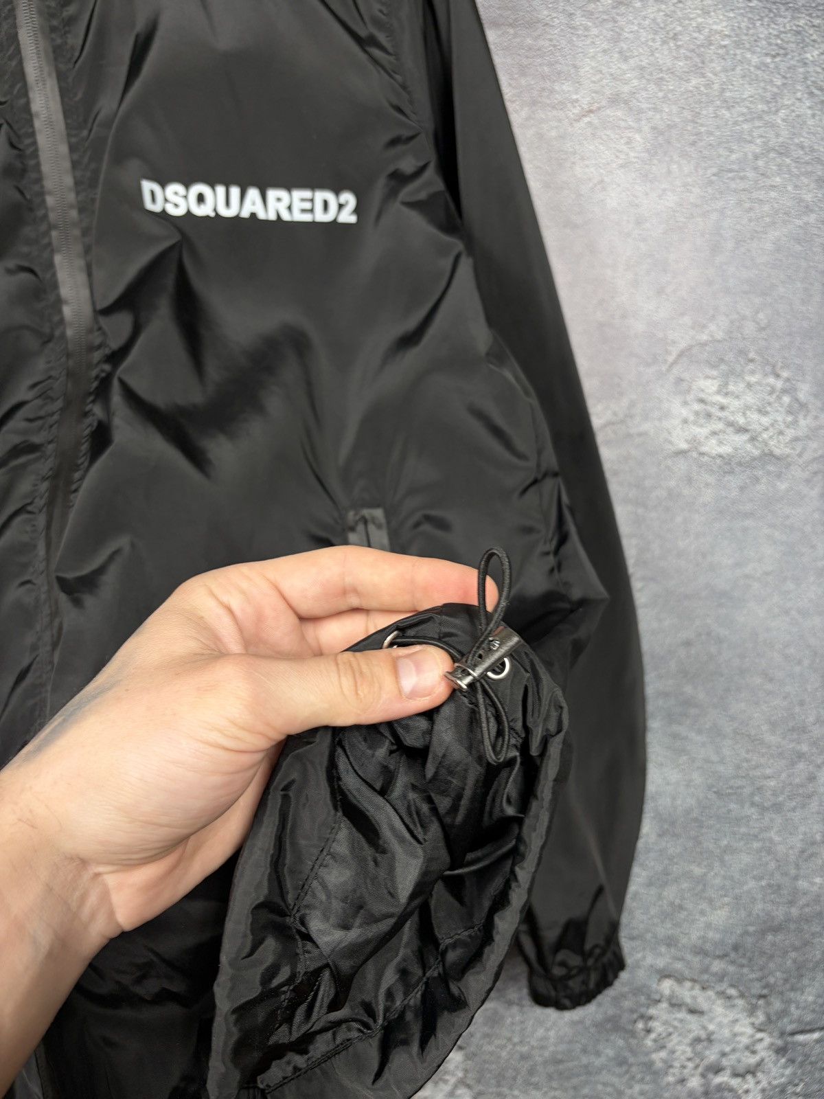 Dsquared2 Dsquared2 Icon Nylon Windbreaker Jacket Size M Size US M / EU 48-50 / 2 - 13 Thumbnail
