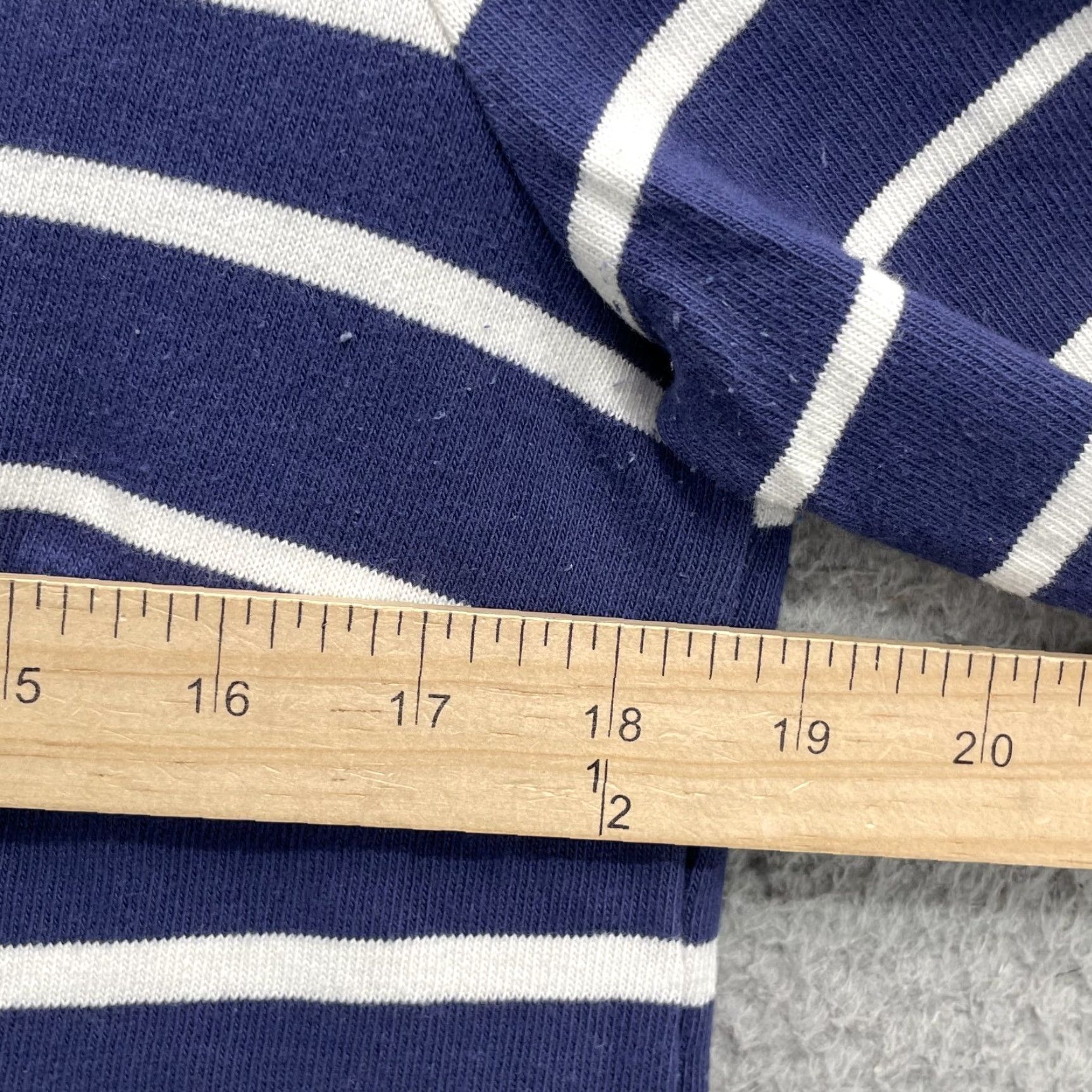 Tommy Hilfiger VINTAGE Tommy Hilfiger Dress Womens Large Navy Stripe Corpcore Cocktail Classic Size L / US 10 / IT 46 - 4 Thumbnail