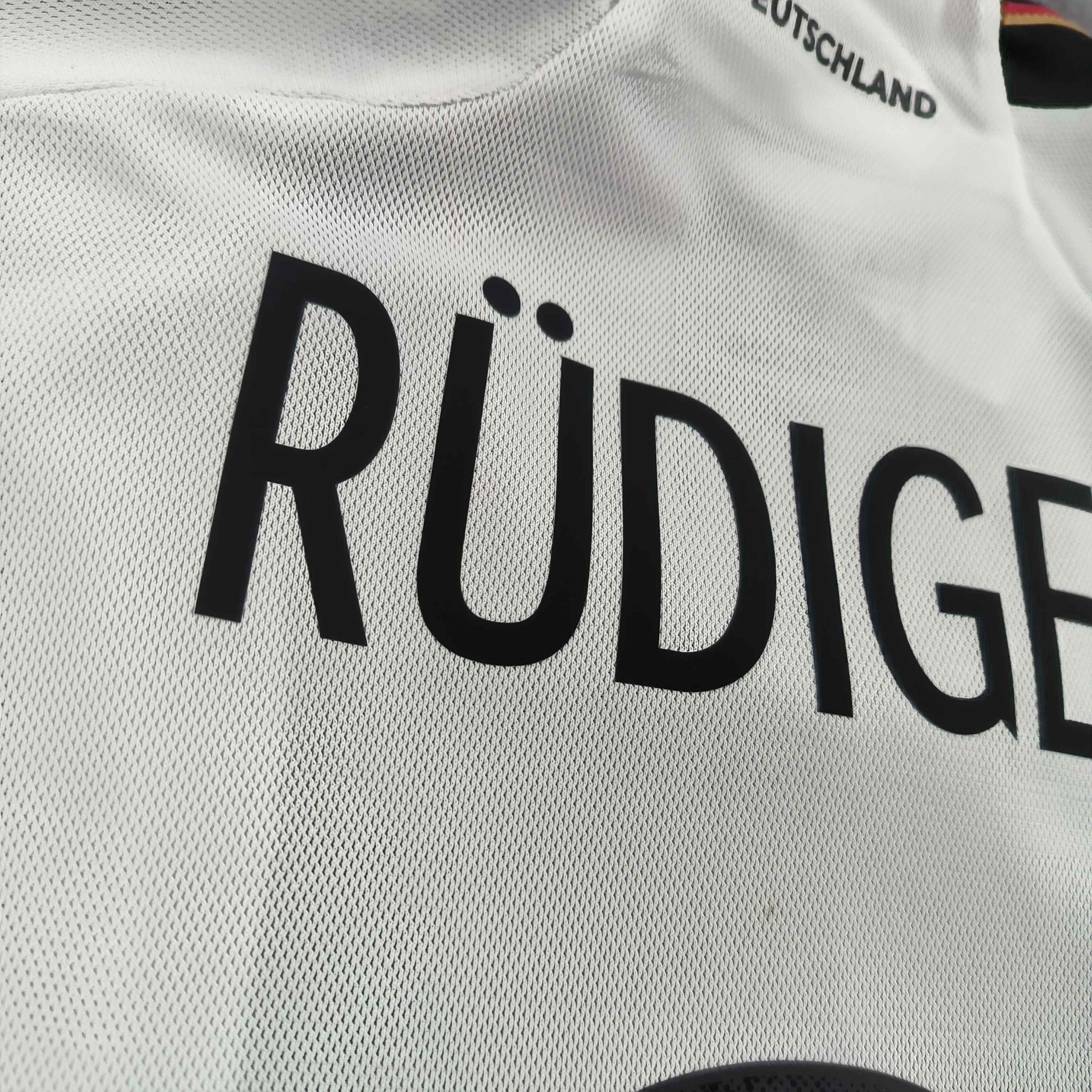 Adidas NEW Germany 22-24 Adidas home Rüdiger football jersey sz XL Size US XL / EU 56 / 4 - 12 Thumbnail