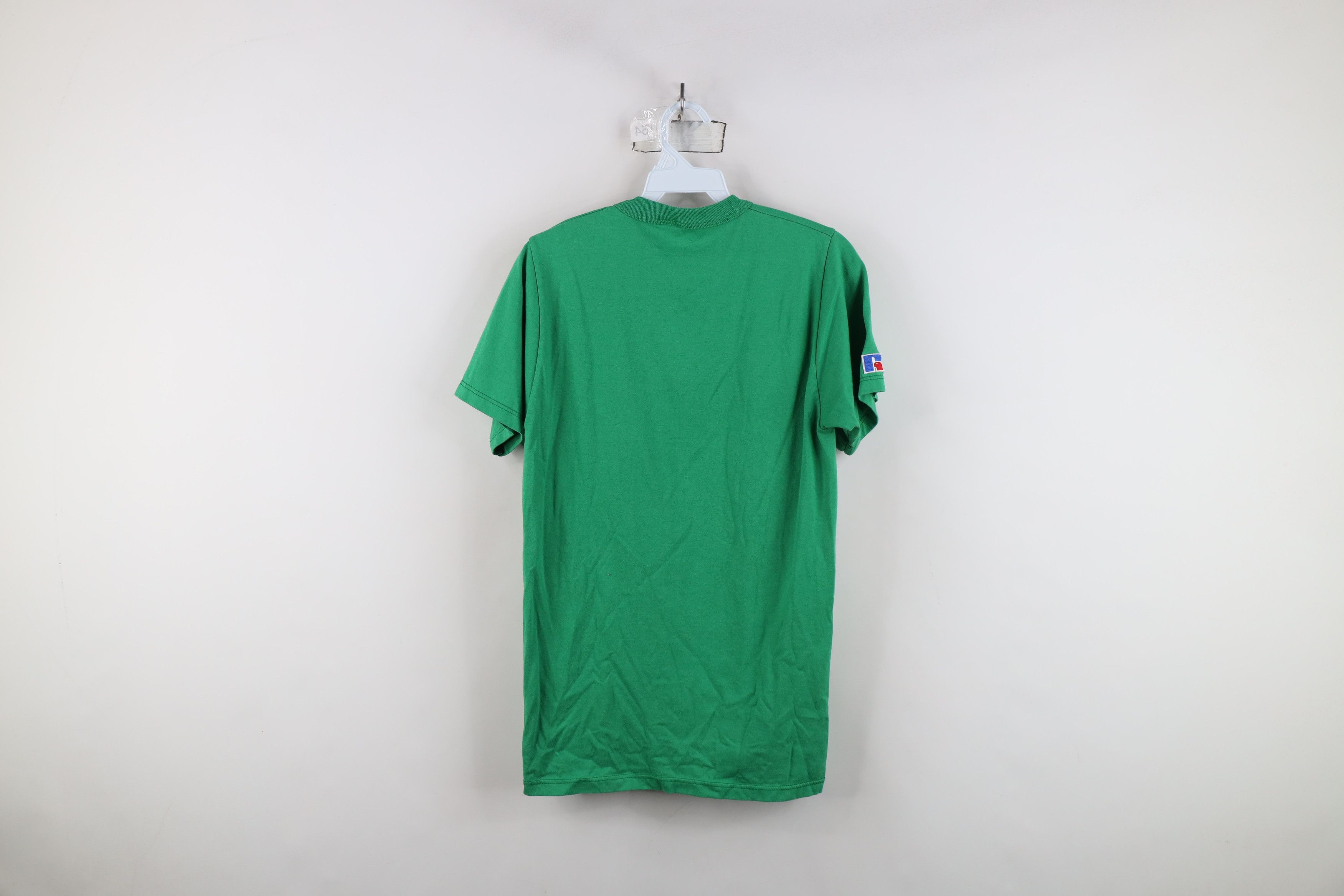 Russell Athletic Vintage 80s 90s Russell Athletic Henley T-Shirt Green USA Size US S / EU 44-46 / 1 - 10 Thumbnail