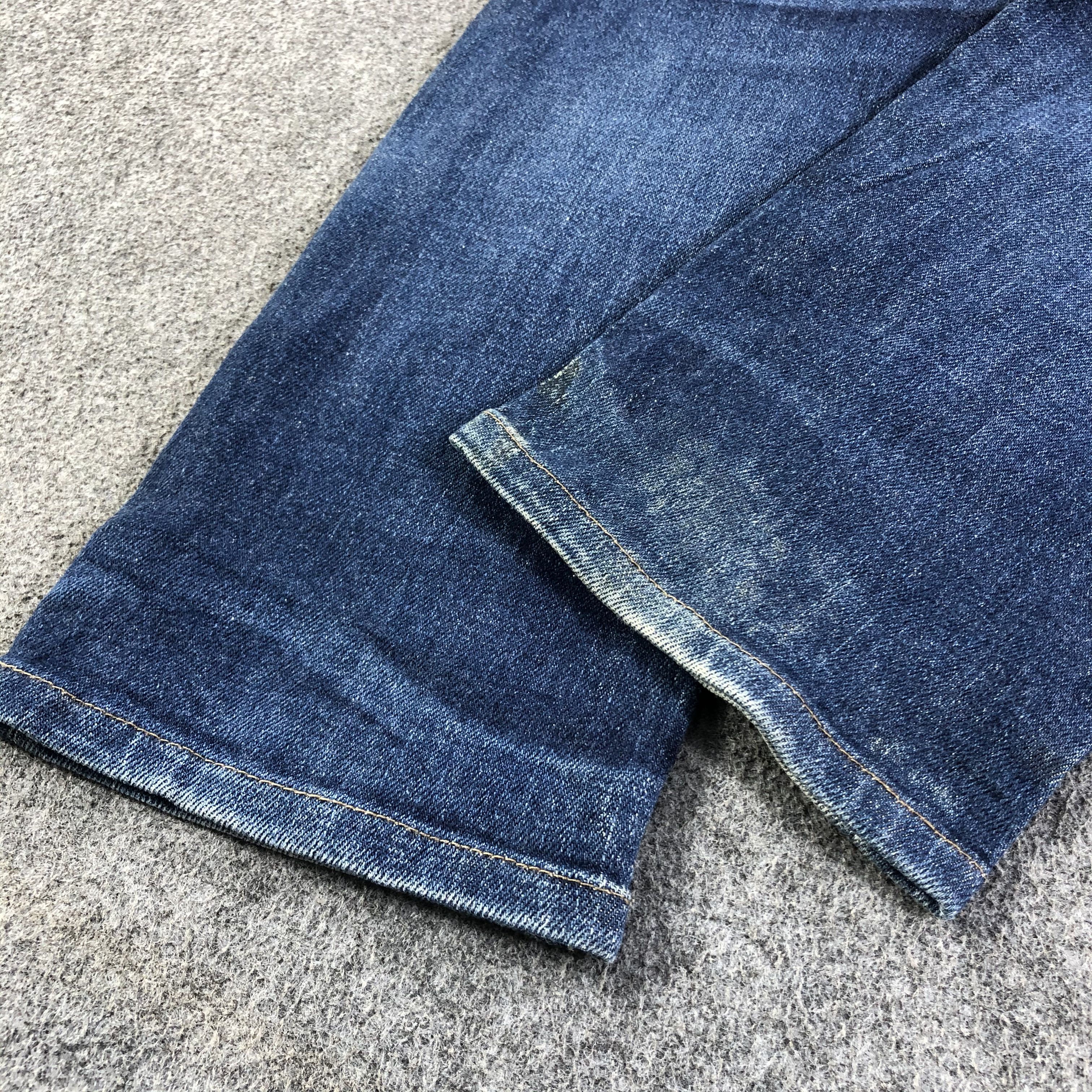 Japanese Brand Uniqlo Redline Jeans Blue Wash Denim -J2843 Size US 34 / EU 50 - 5 Thumbnail