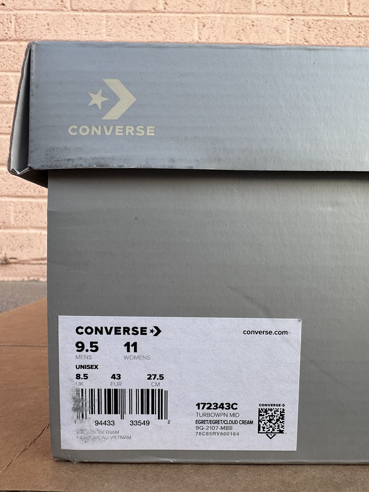 Converse × Rick Owens Drkshdw Rick Owens DRKSHDW Converse TURBOWPN Size US 9.5 / EU 42-43 - 9 Thumbnail