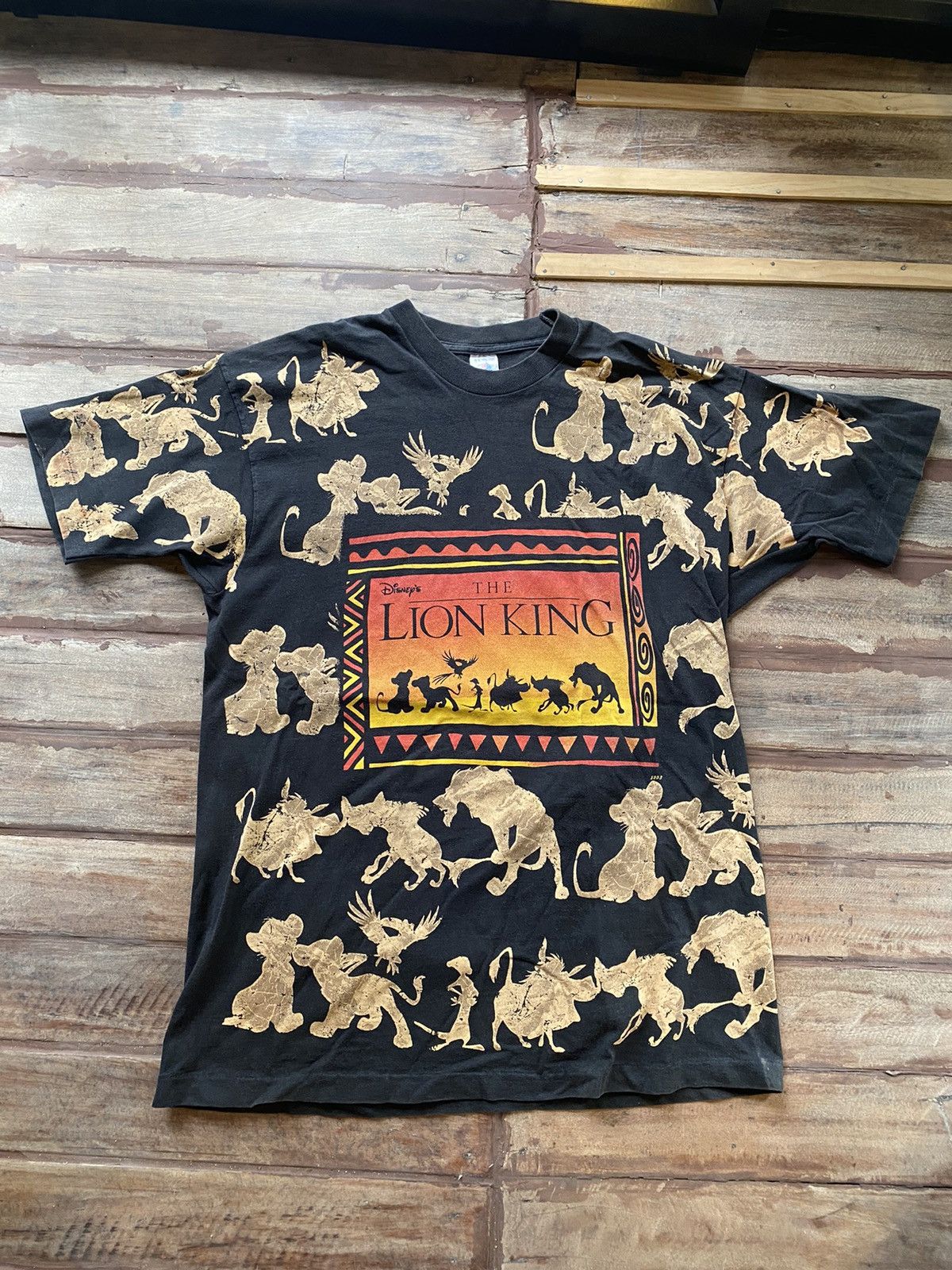 Disney × Vintage Vintage 1990 The Lion King T shirts Size US XL / EU 56 / 4 - 1 Thumbnail
